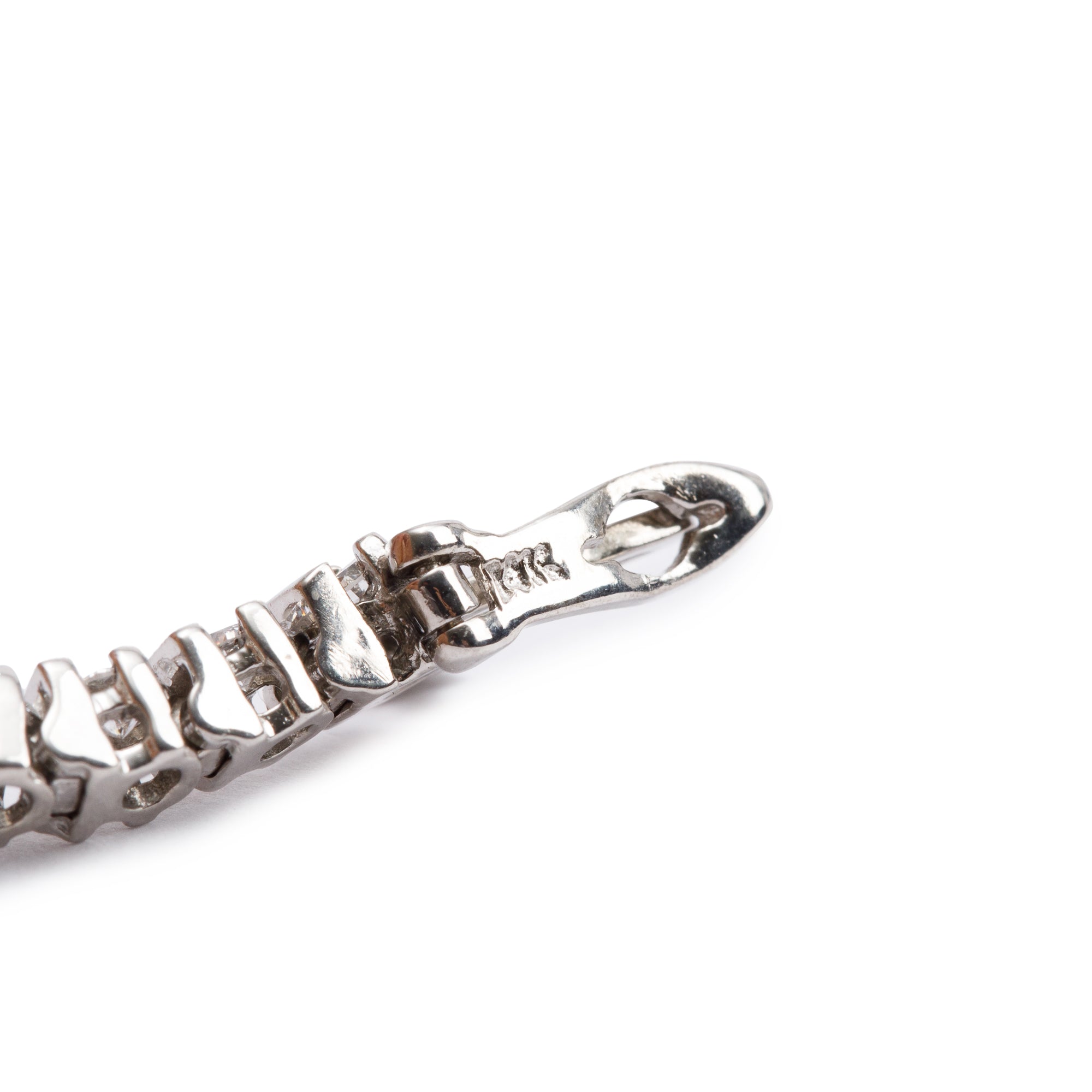 14k White Gold 3.00 tcw. Diamond Tennis Bracelet