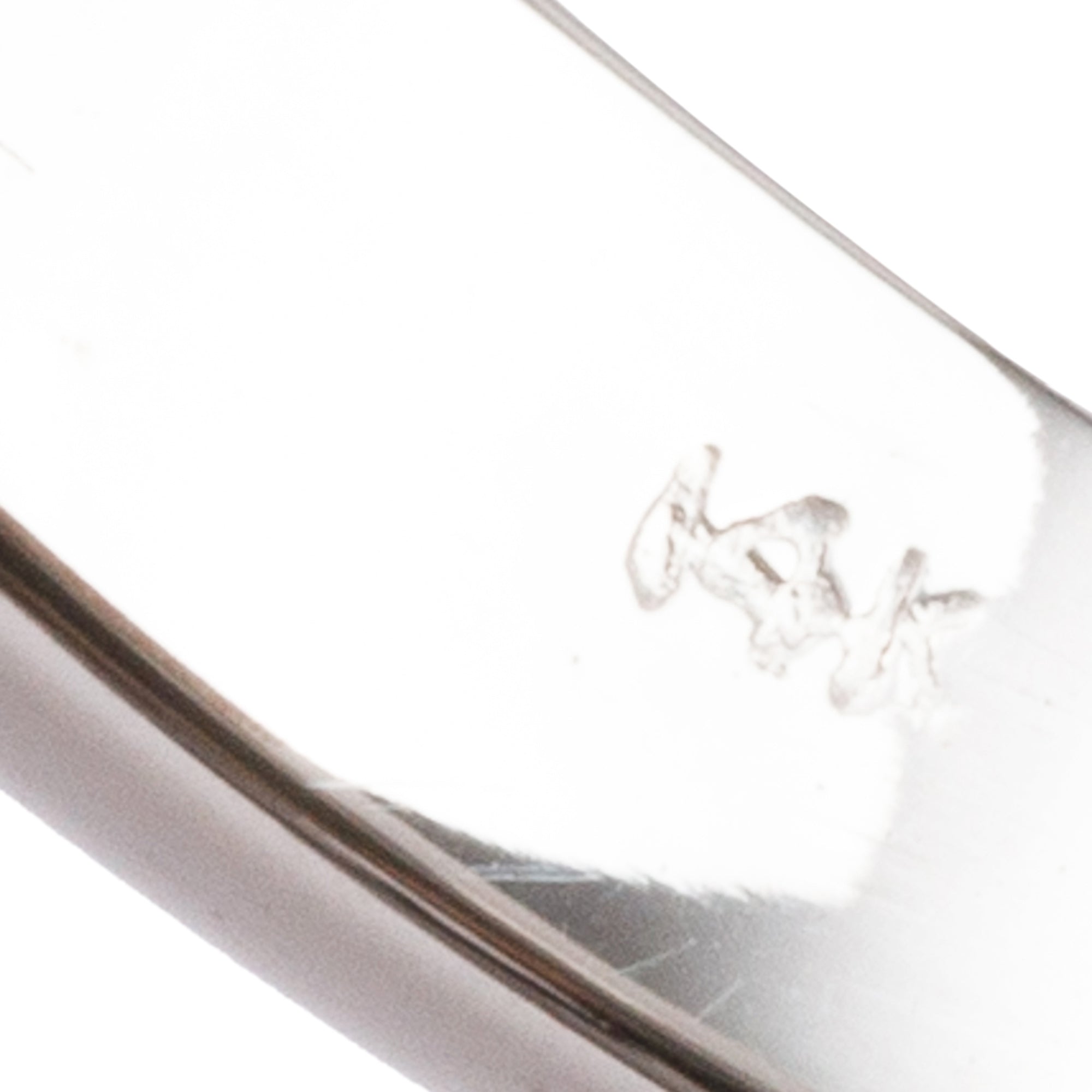 14k White Gold Pink Saphire & Diamond Three-Stone Ring, Size 8