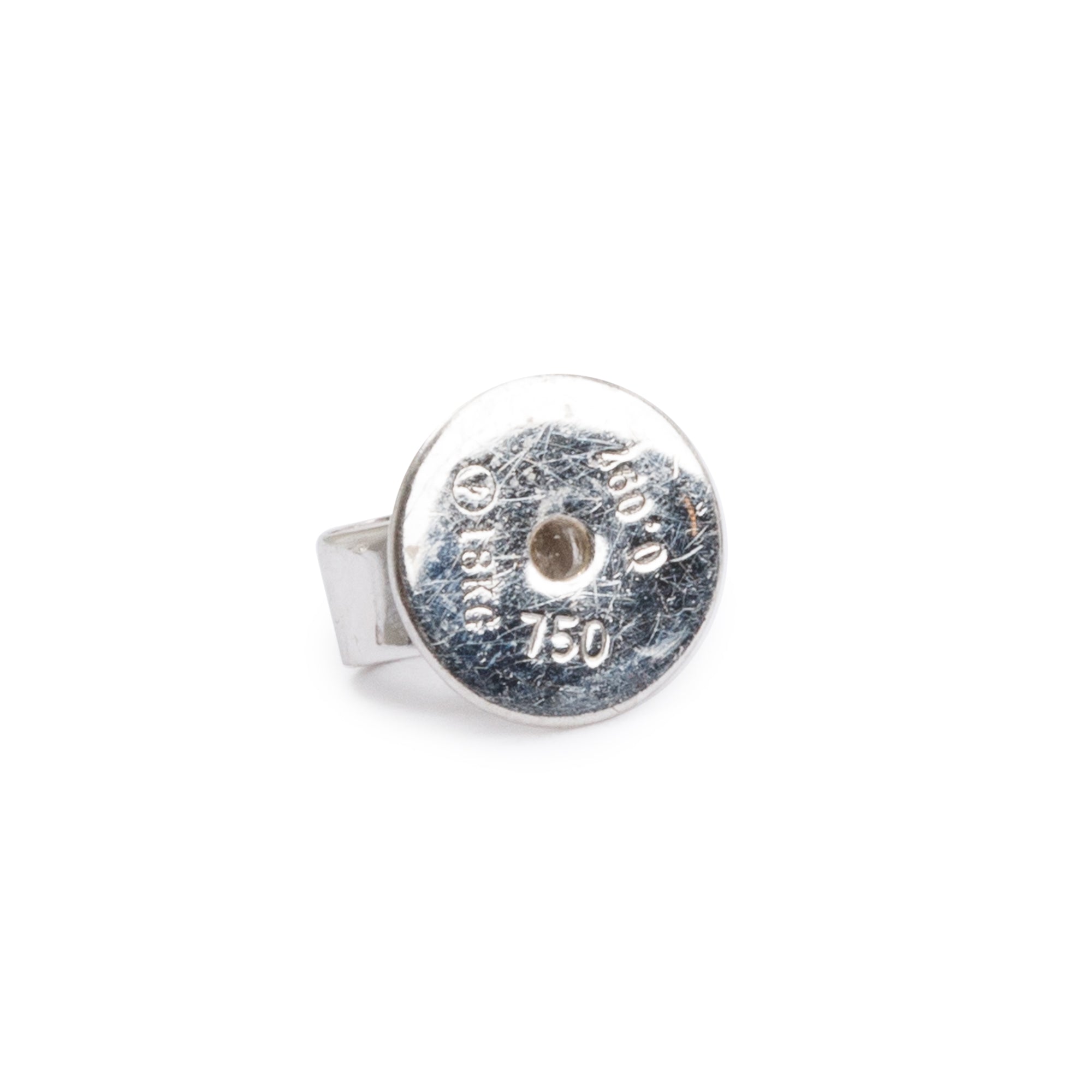 18k White Gold 0.76 tcw. Diamond Cluster Stud Earrings
