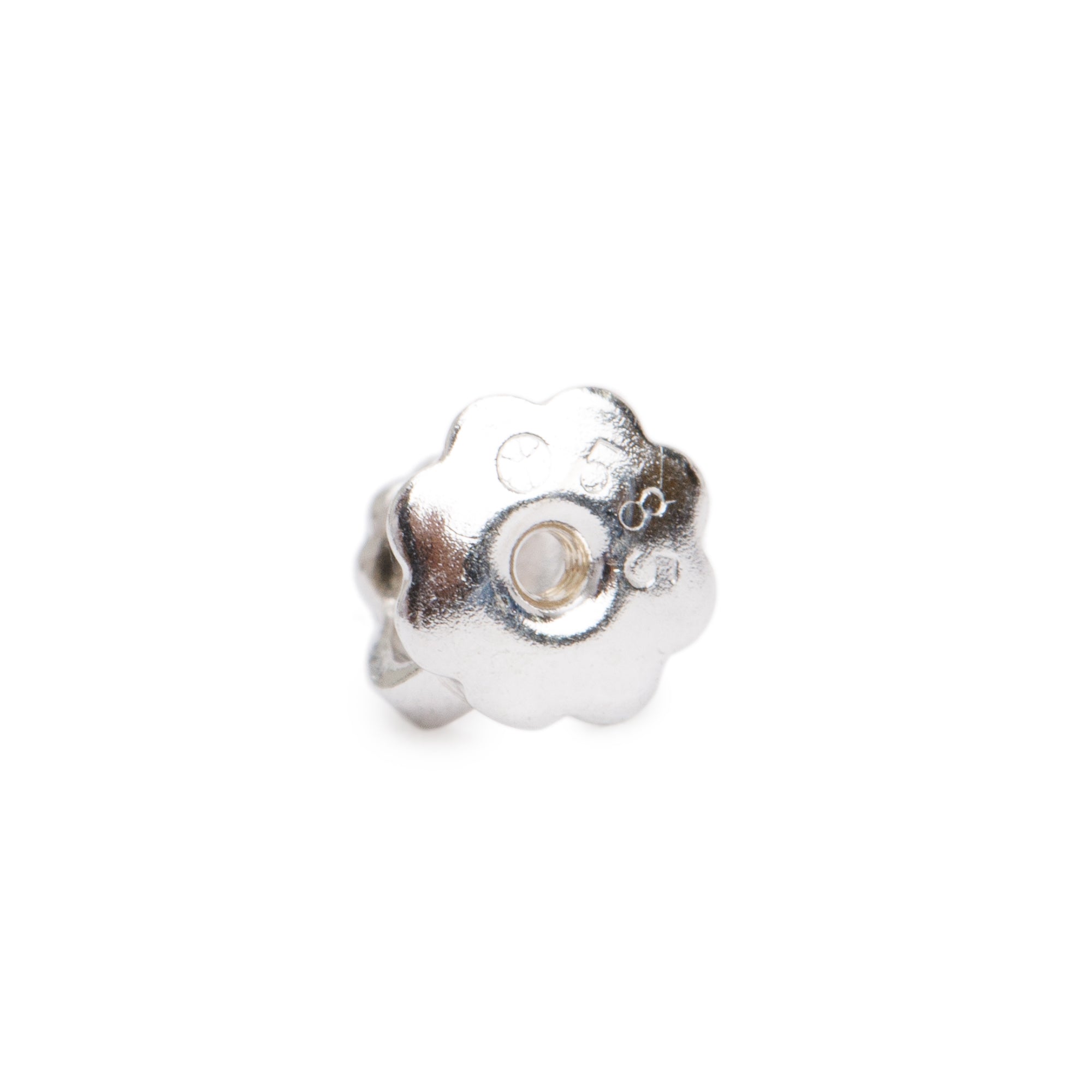 18k White Gold 1.14 tcw. Halo Diamond Stud Earrings