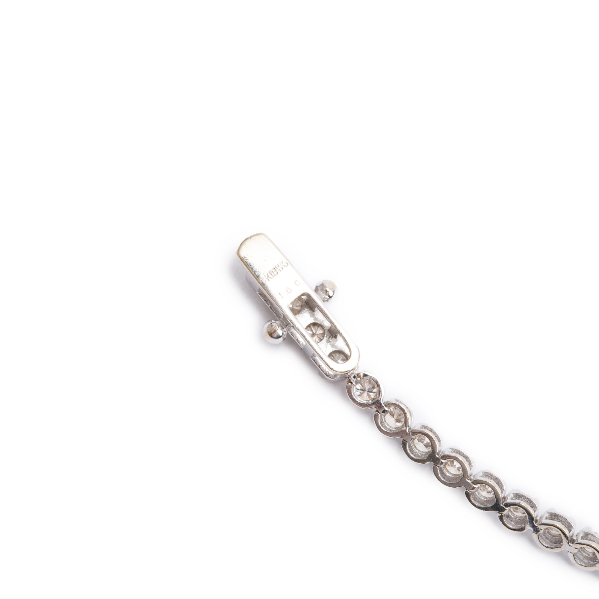 18k White Gold 1.15 tcw. Diamond Tennis Bracelet