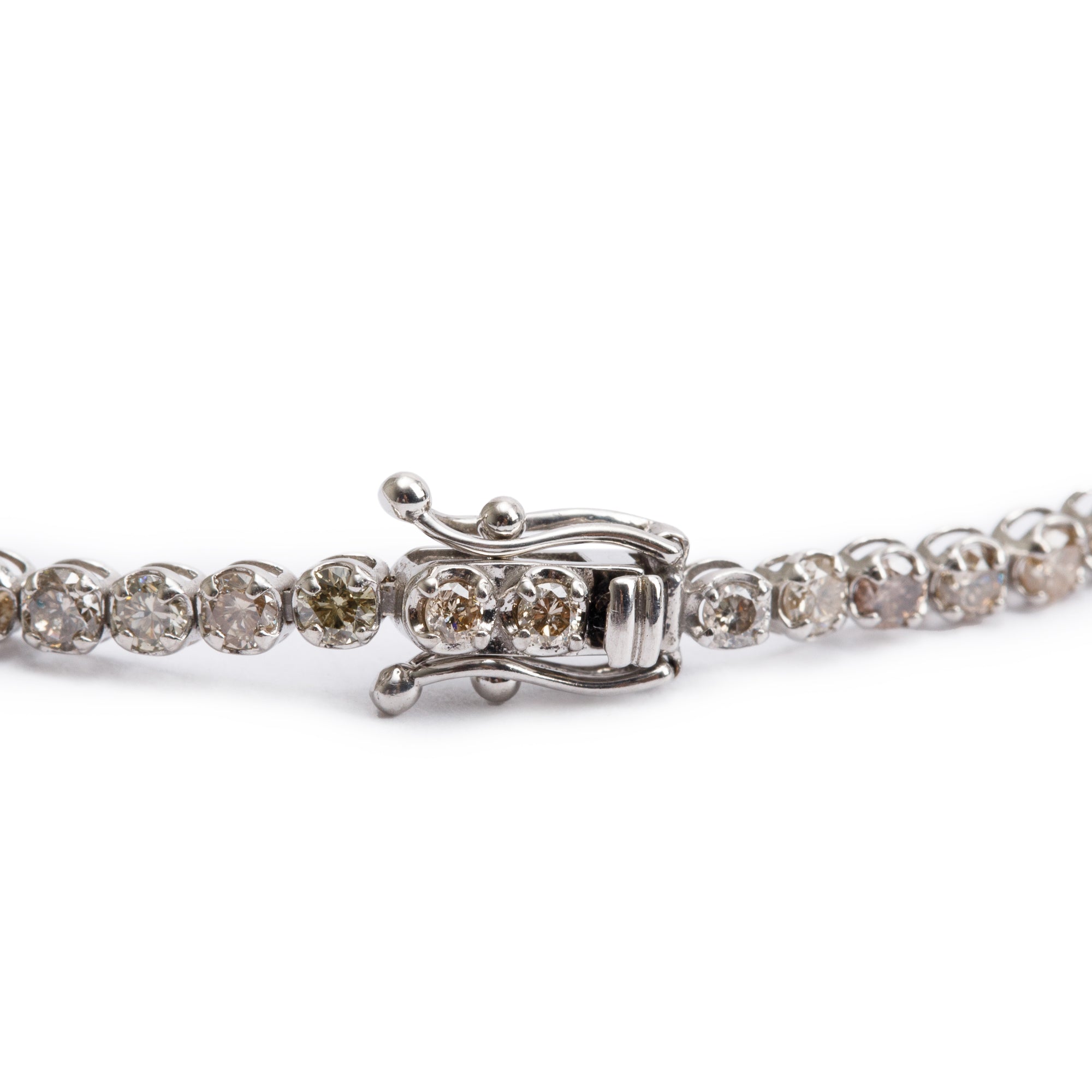 18k White Gold 2.21 tcw. Diamond Tennis Bracelet