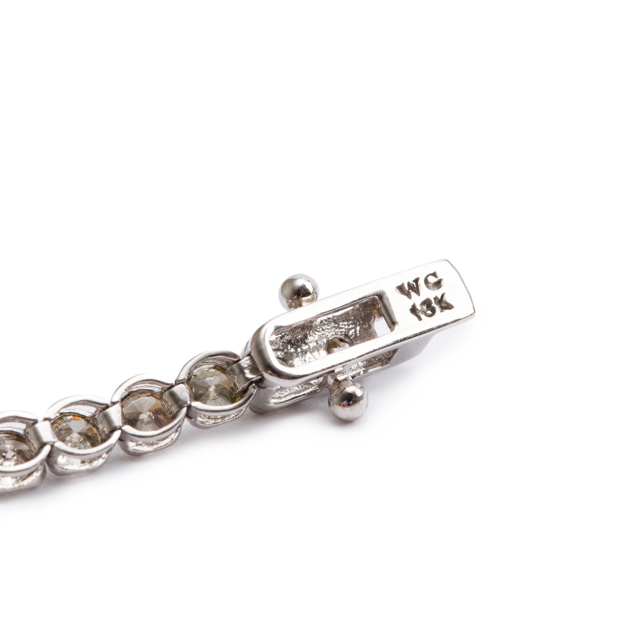18k White Gold 2.21 tcw. Diamond Tennis Bracelet