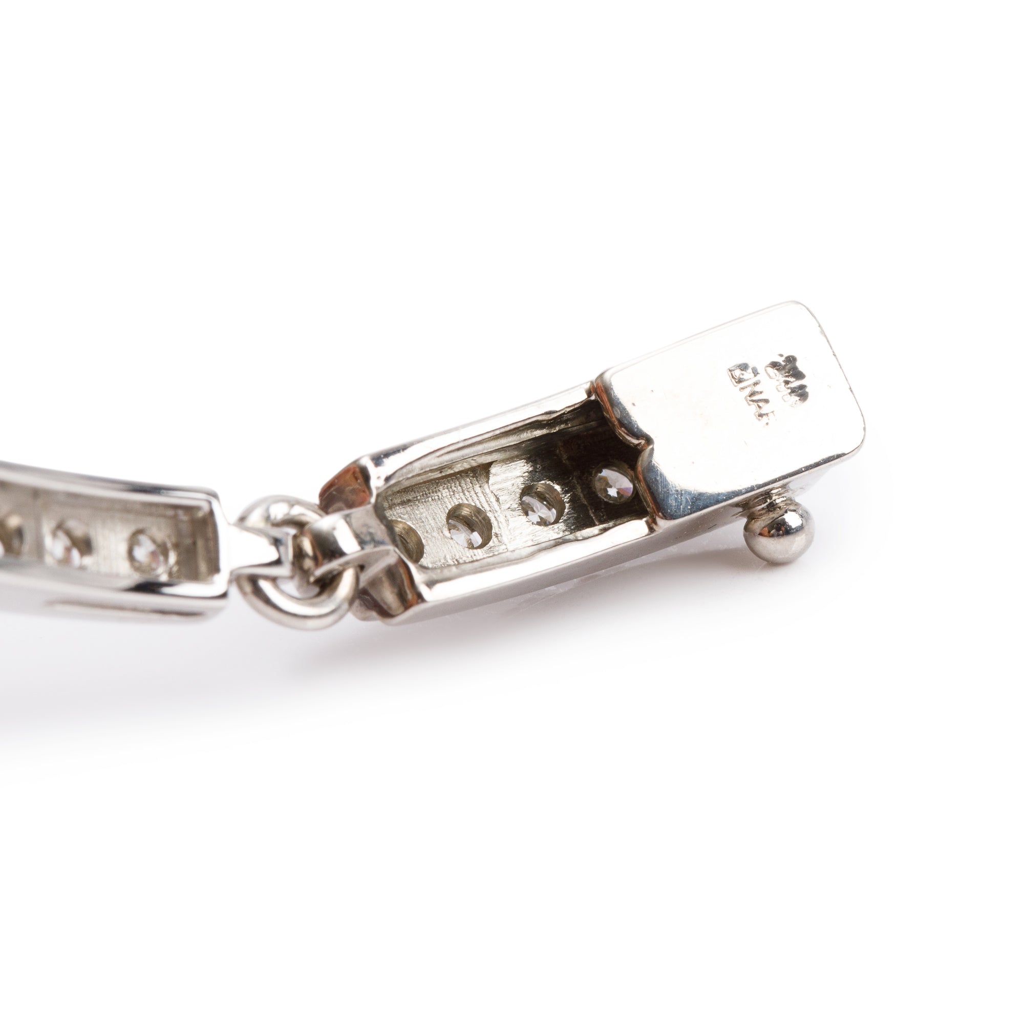 18k White Gold 2.31 tcw. Diamond Bracelet