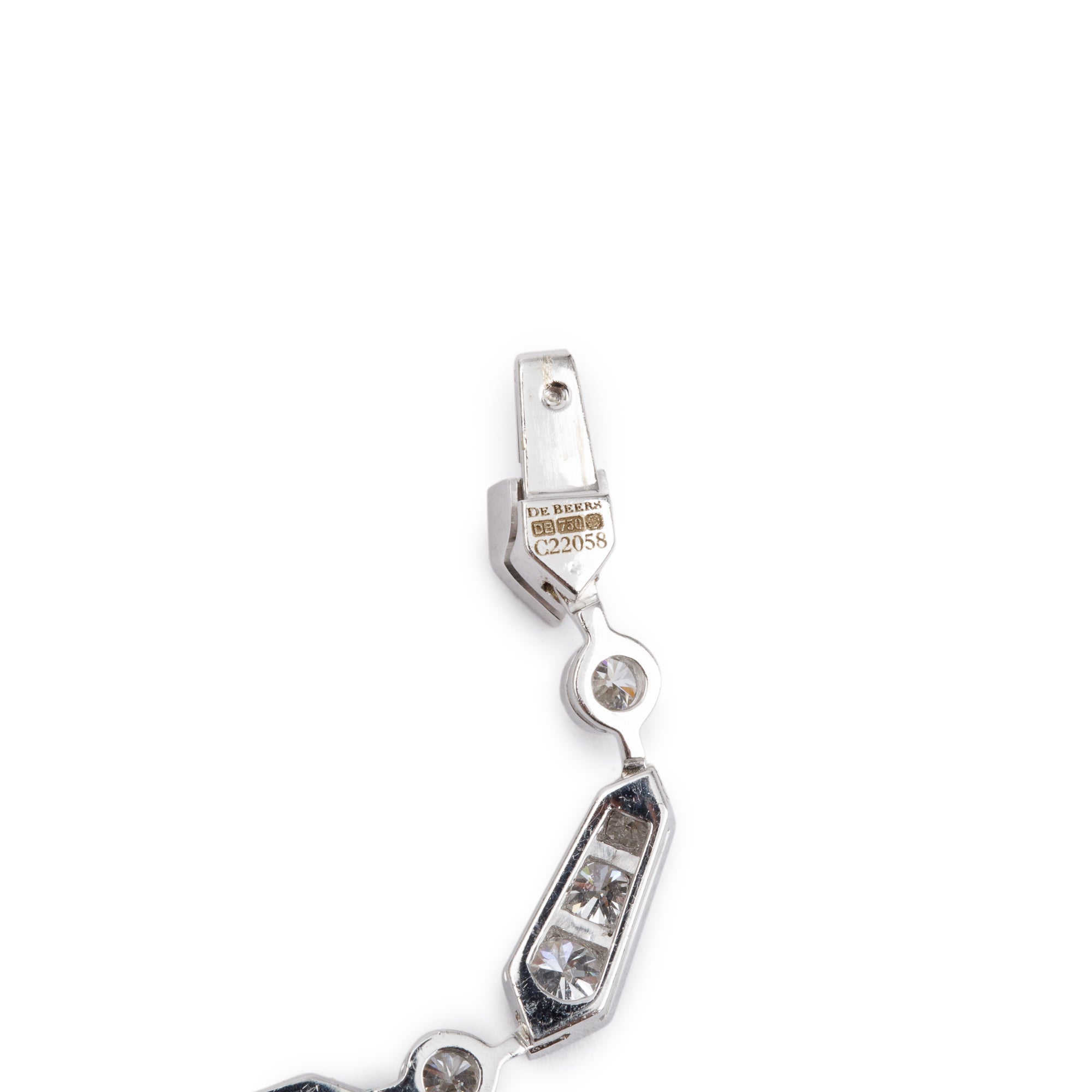 18k White Gold 7.28 tcw. Diamond Necklace