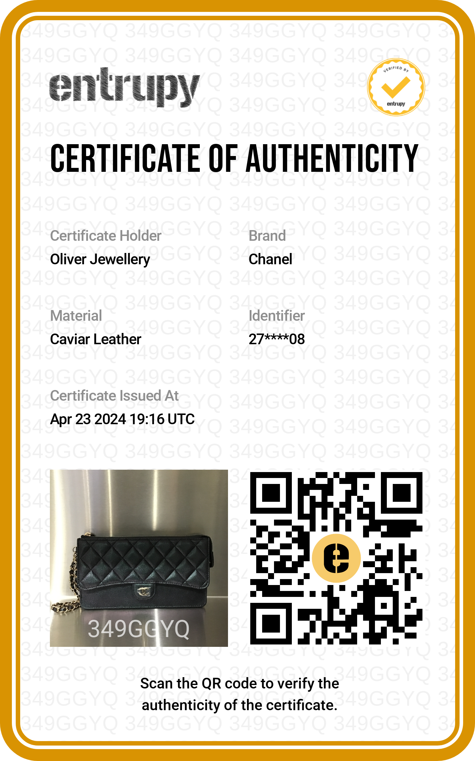 Chanel Black Iridescent Caviar Leather Classic Pouch with Handle w/ Box & Authenticity Card