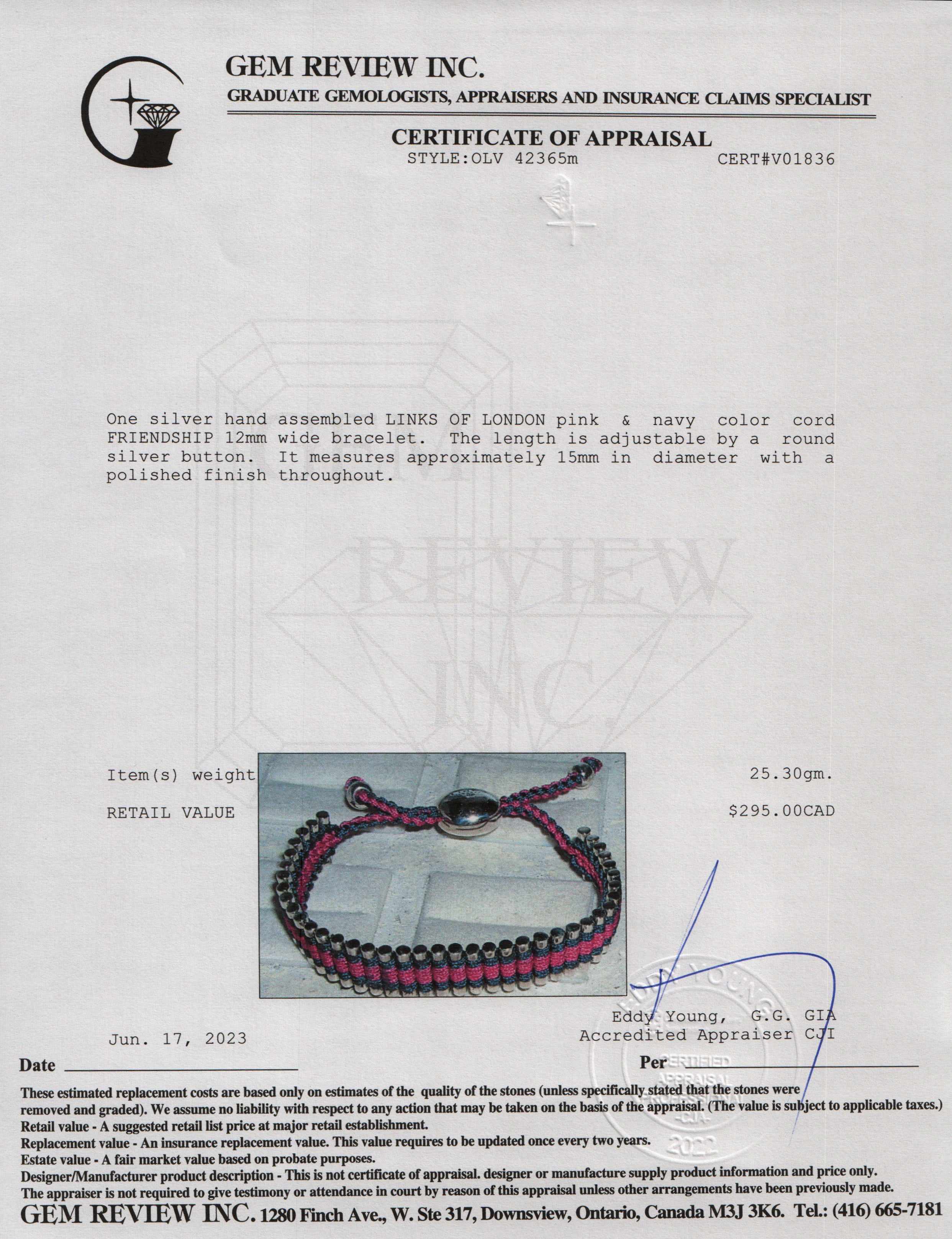 Links of London Friendship Bracelet