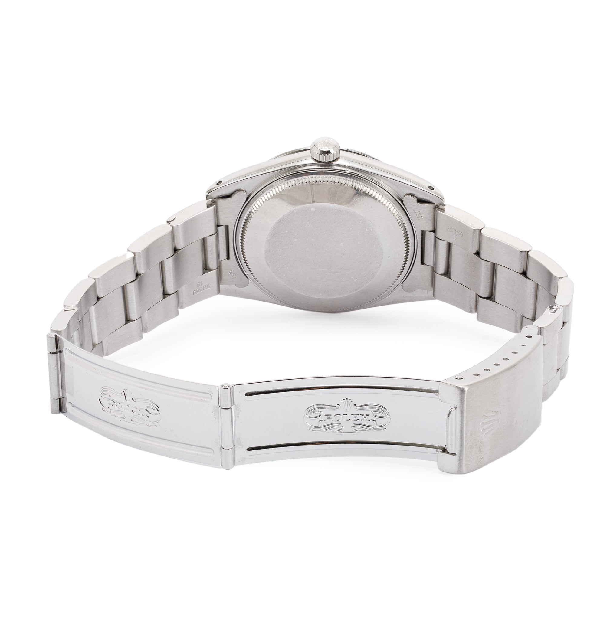 Rolex Oyster Perpetual Date 34 MM Watch w/ Service Paper