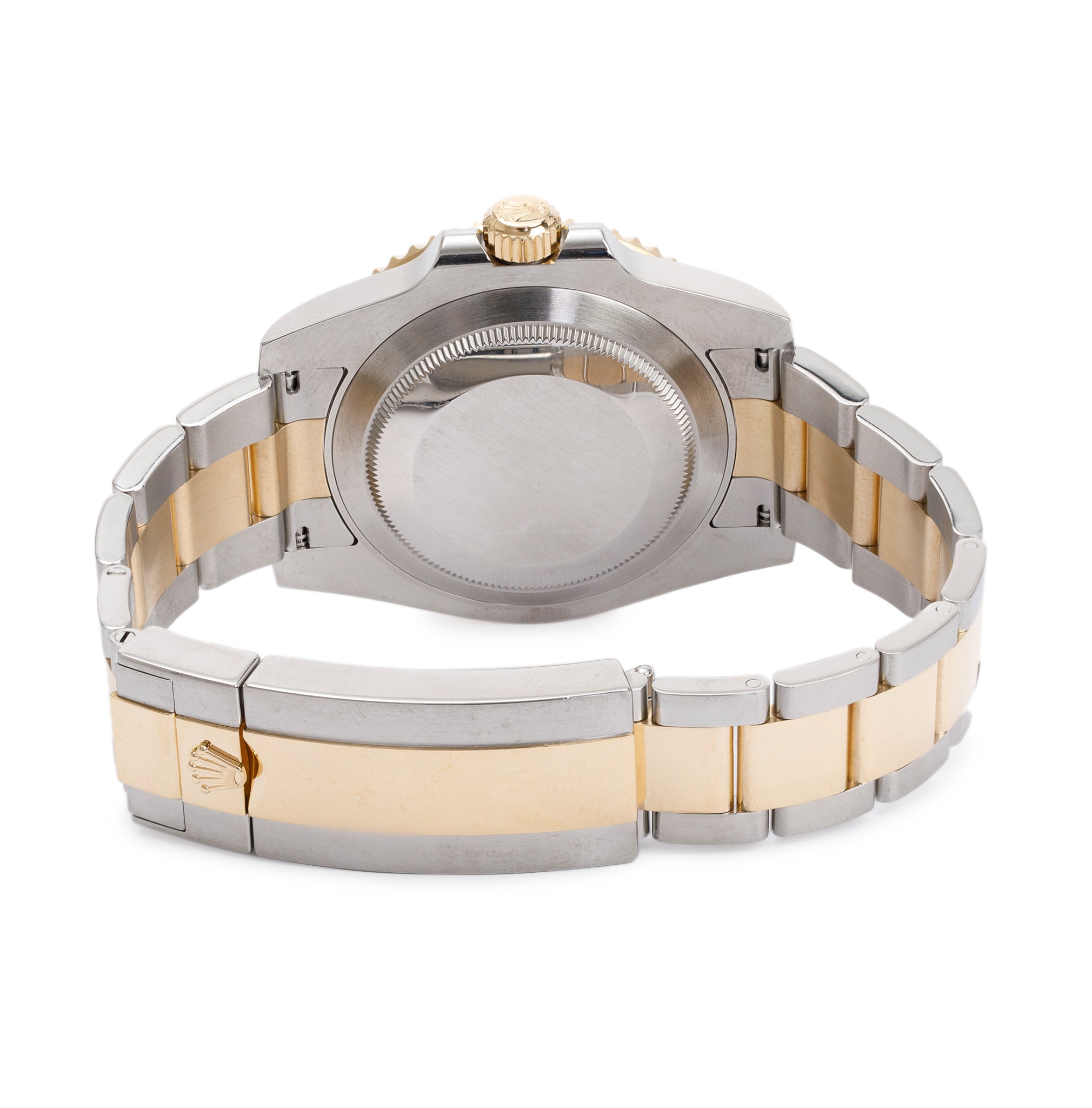 Rolex Stainless Steel & 18k Yellow Gold Submariner Date 40 MM Automatic Watch w/ Box & Papers