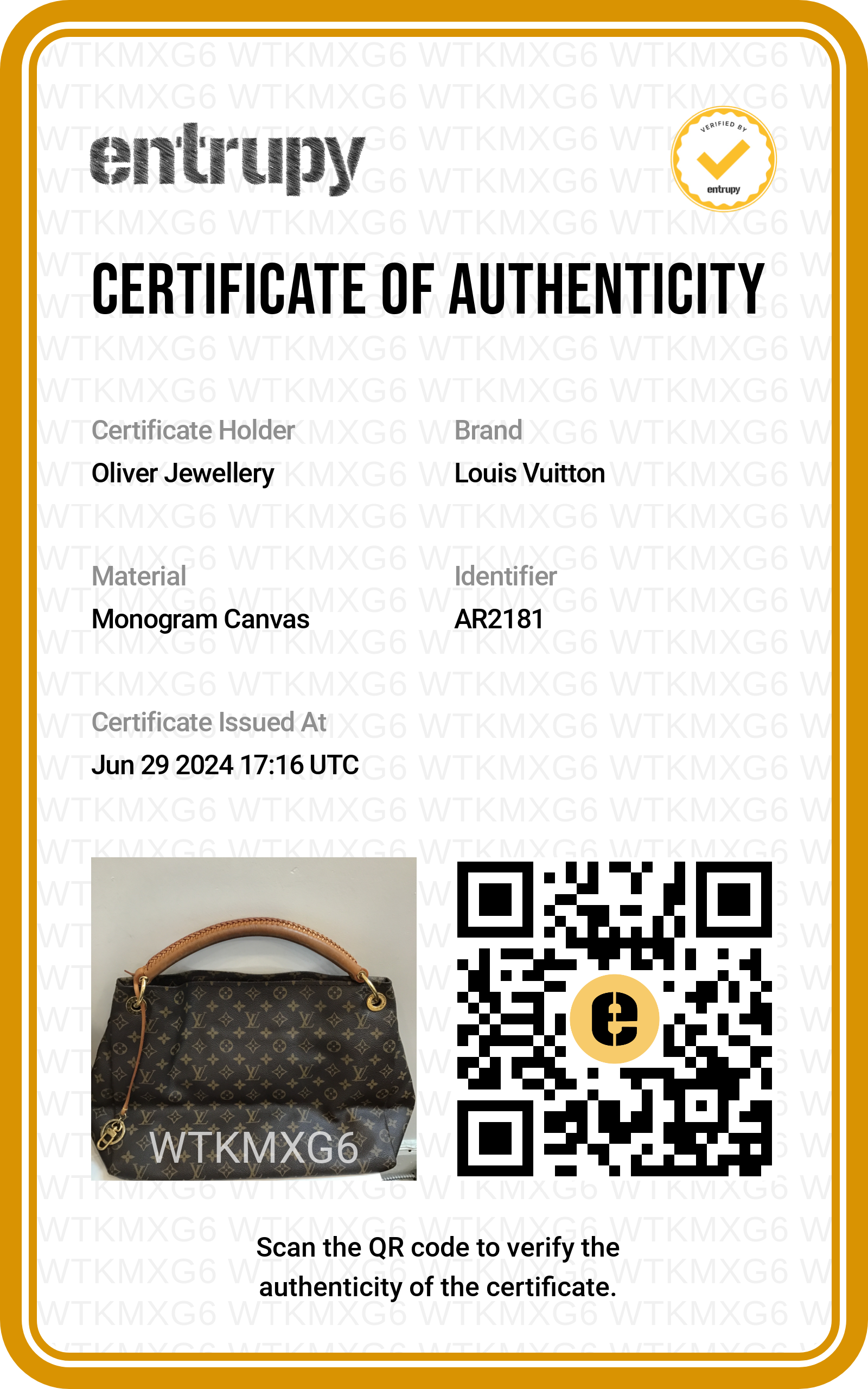 Louis Vuitton Monogram Artsy MM