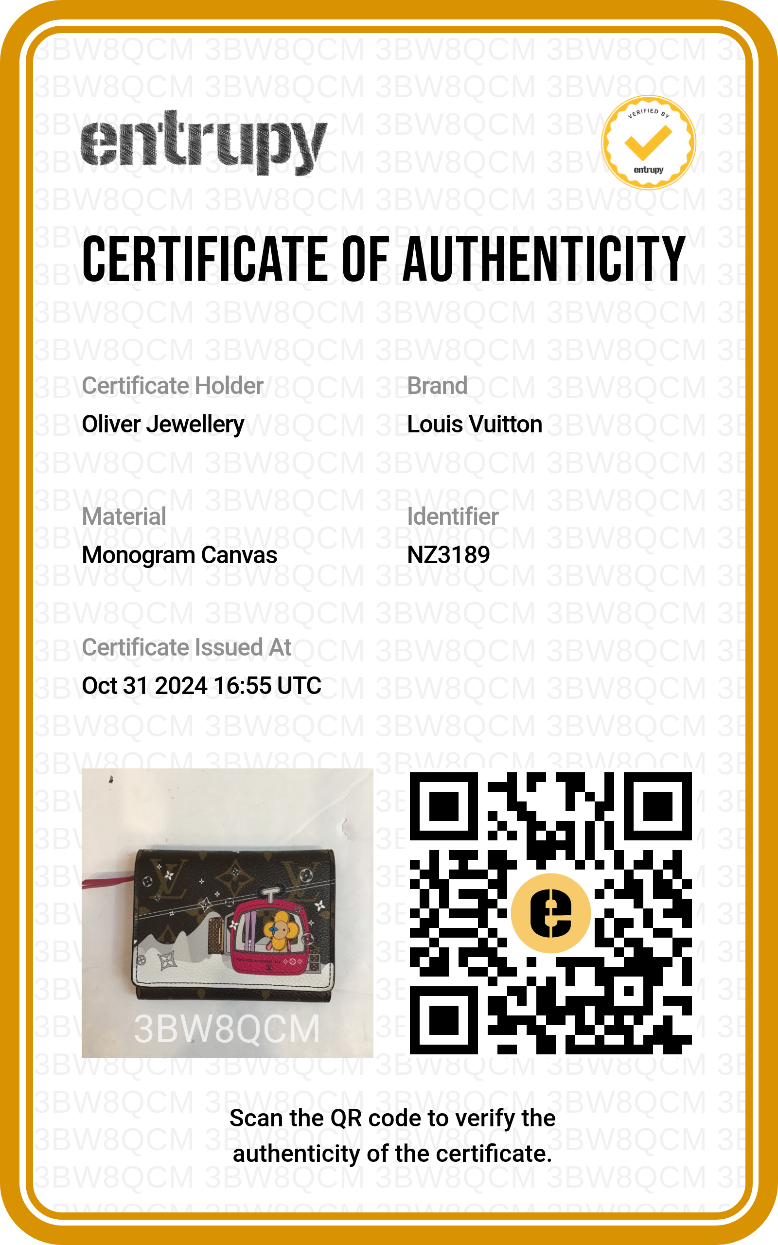 Louis Vuitton Limited Edition Monogram Vivienne Victorine Wallet w/ Box