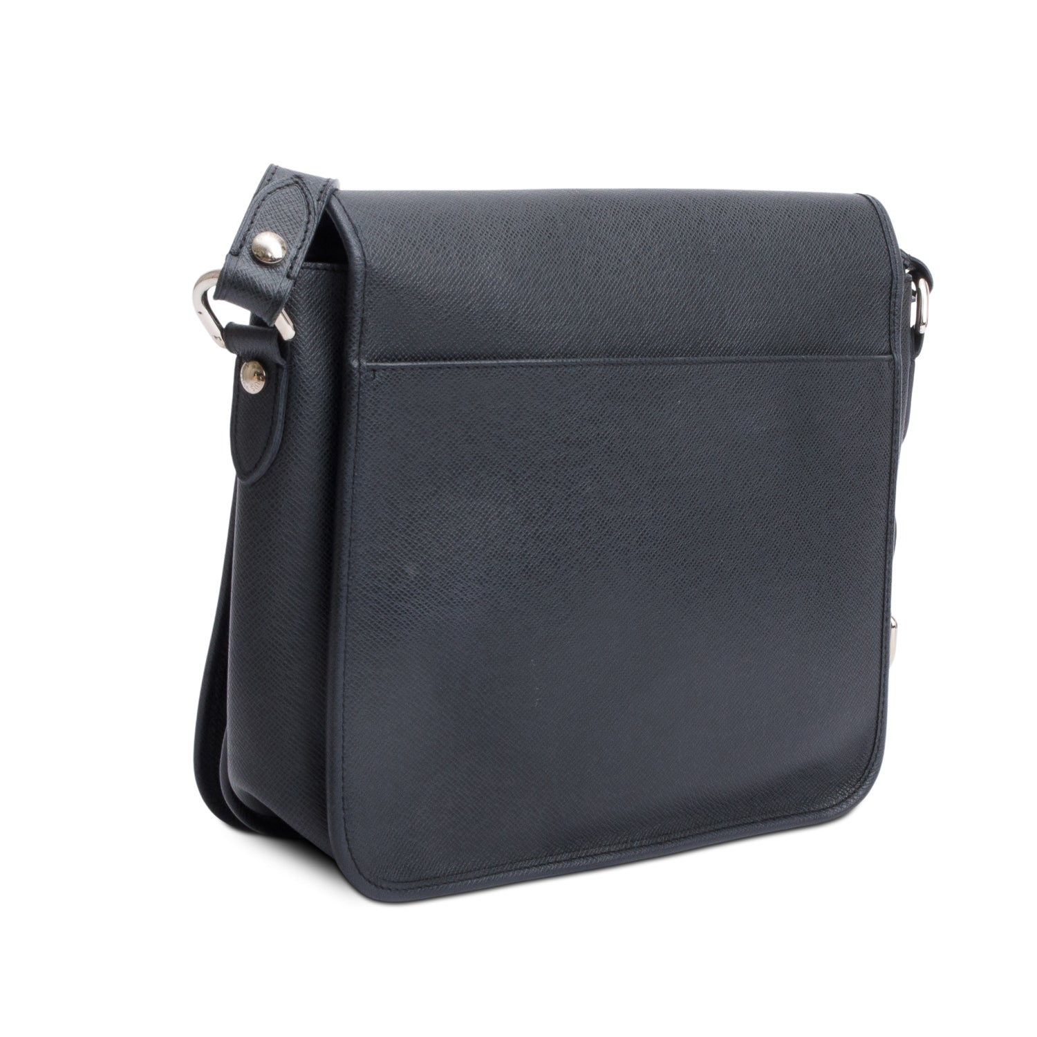 Louis Vuitton Black Taiga Leather Andrei Messenger Bag