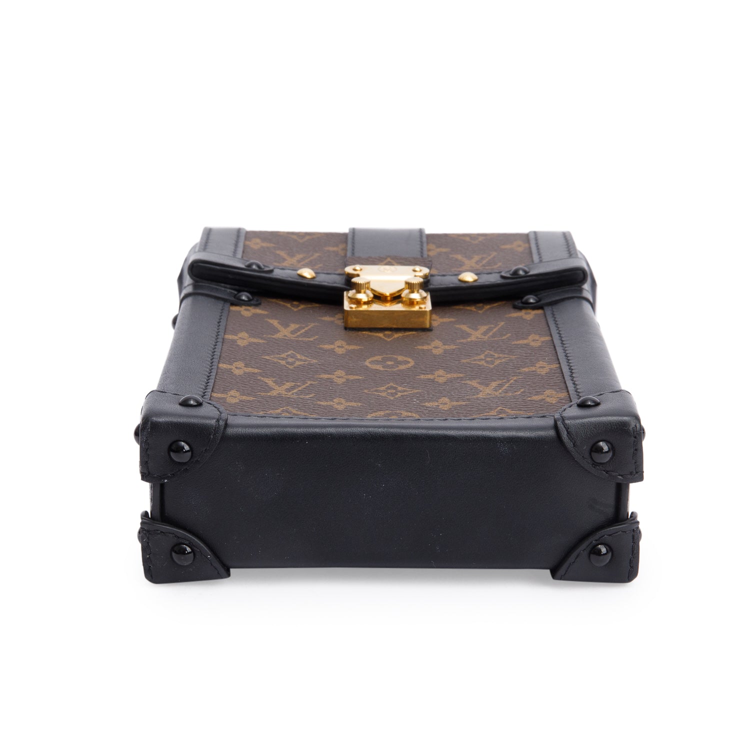Louis Vuitton Monogram Pochette Trunk Verticale w/ Strap