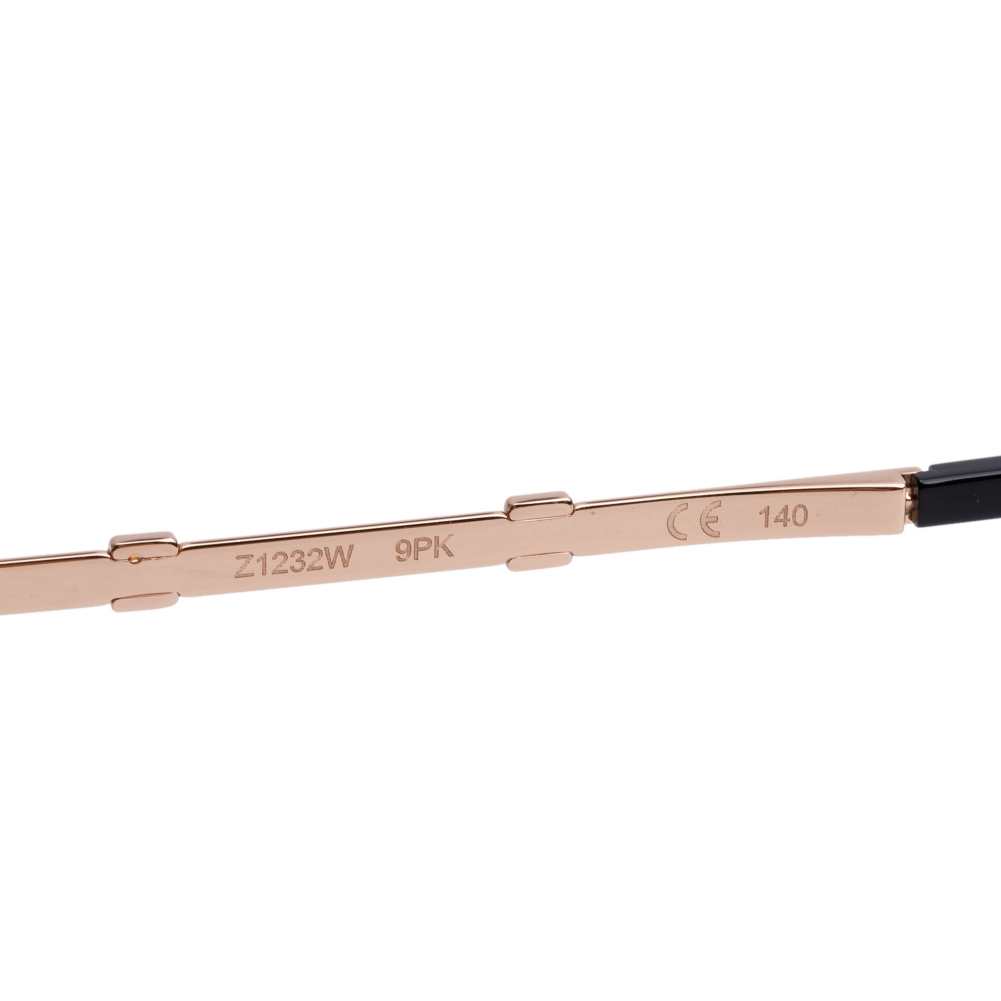 Louis Vuitton Z1232W Rose-Gold Plated Metal Gone Girl Pilot Sunglasses