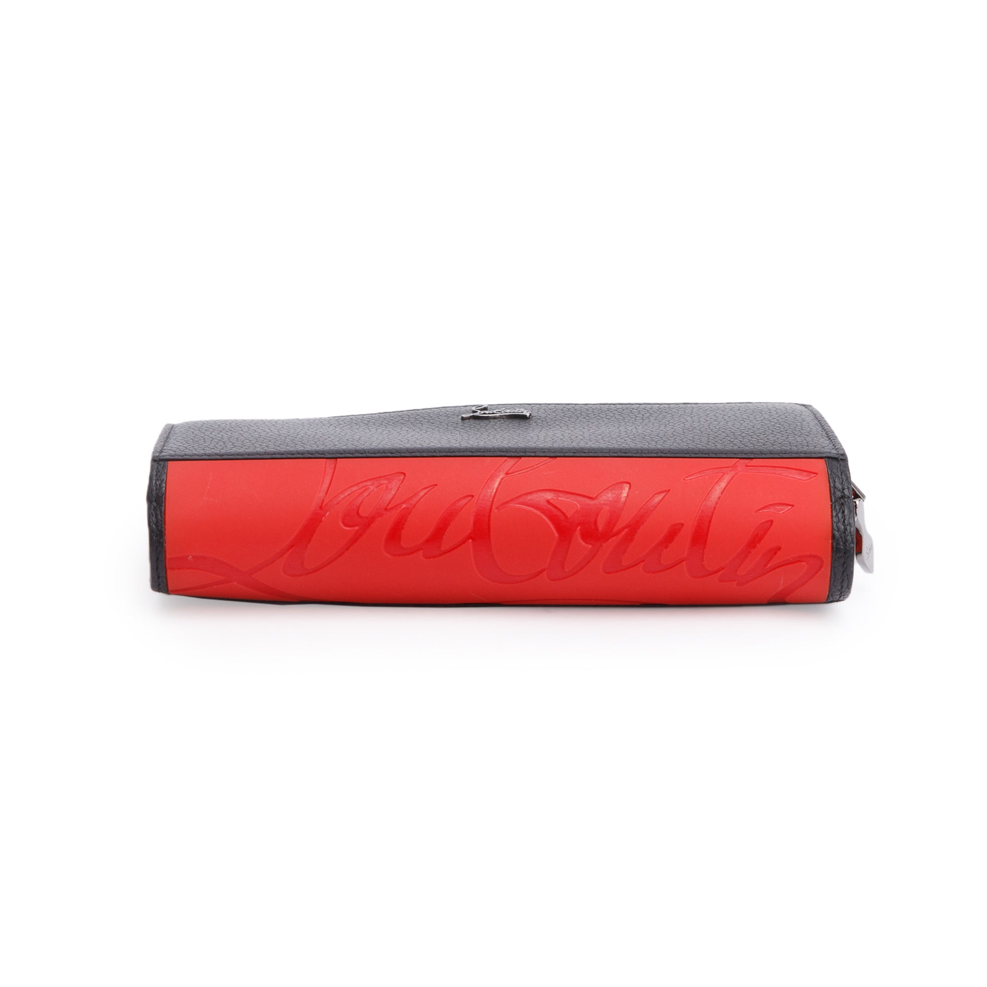 Christian Louboutin Black Leather Paloma Continental Wallet
