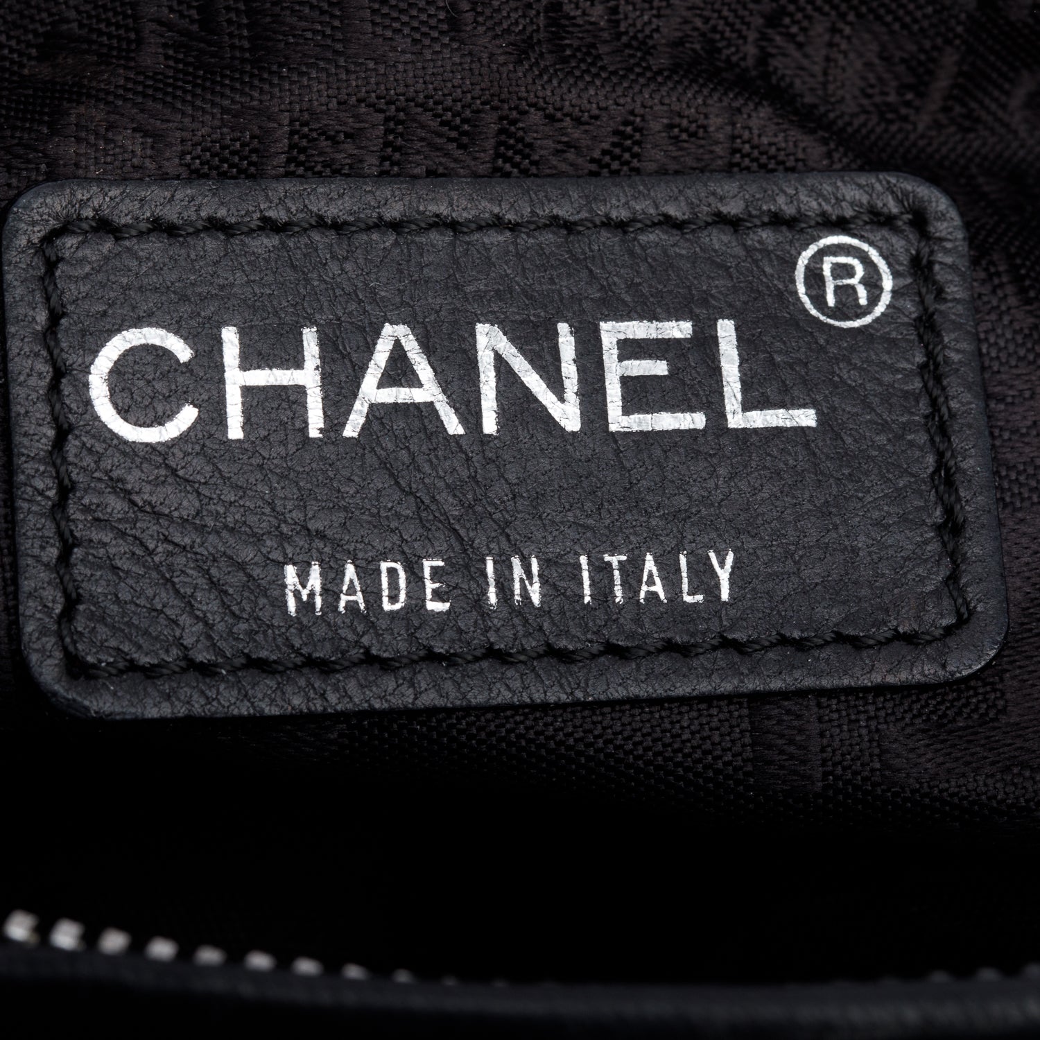 Chanel Black Lapin Rabbit Fur Lambskin Chain Shoulder Bag