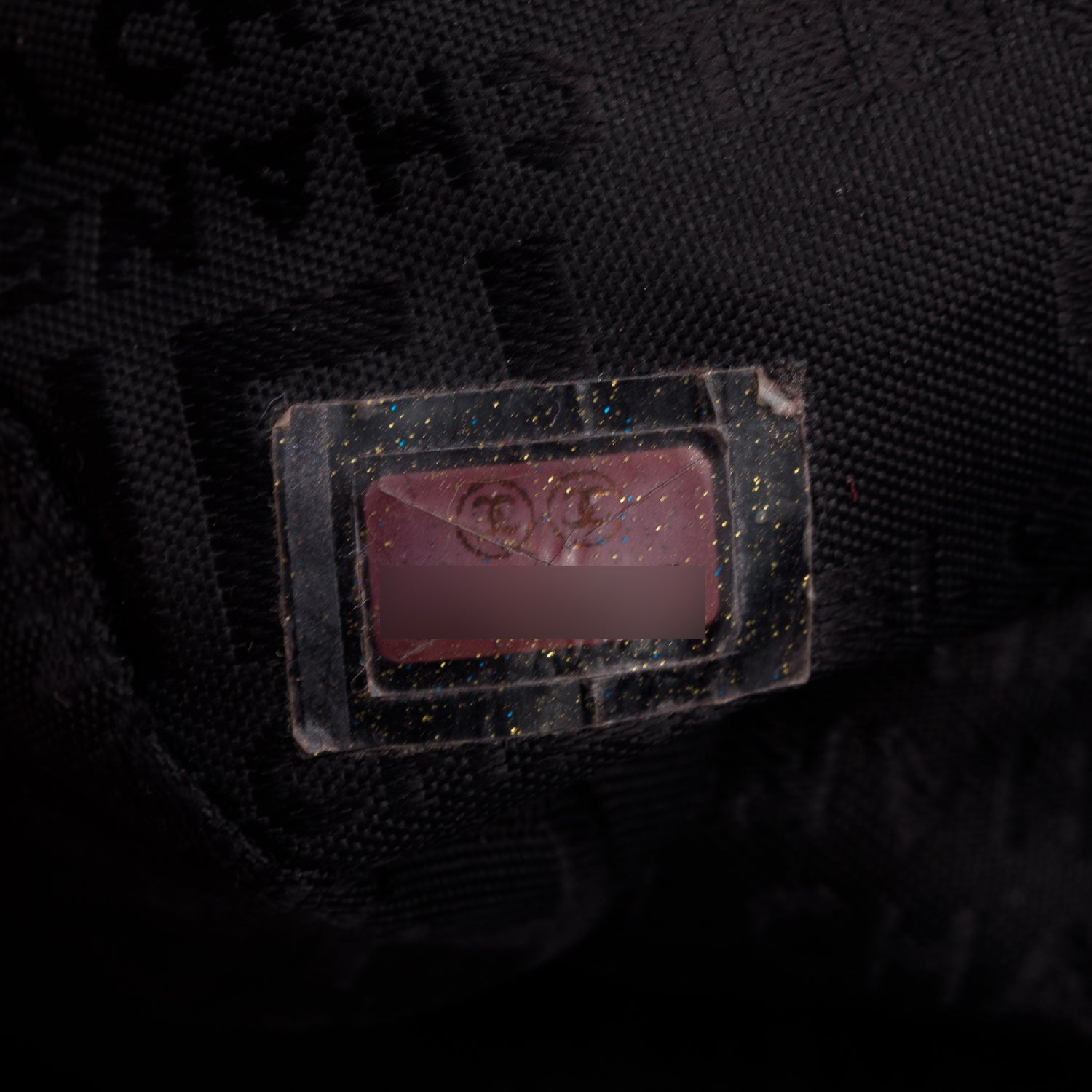 Chanel Black Lapin Rabbit Fur Lambskin Chain Shoulder Bag