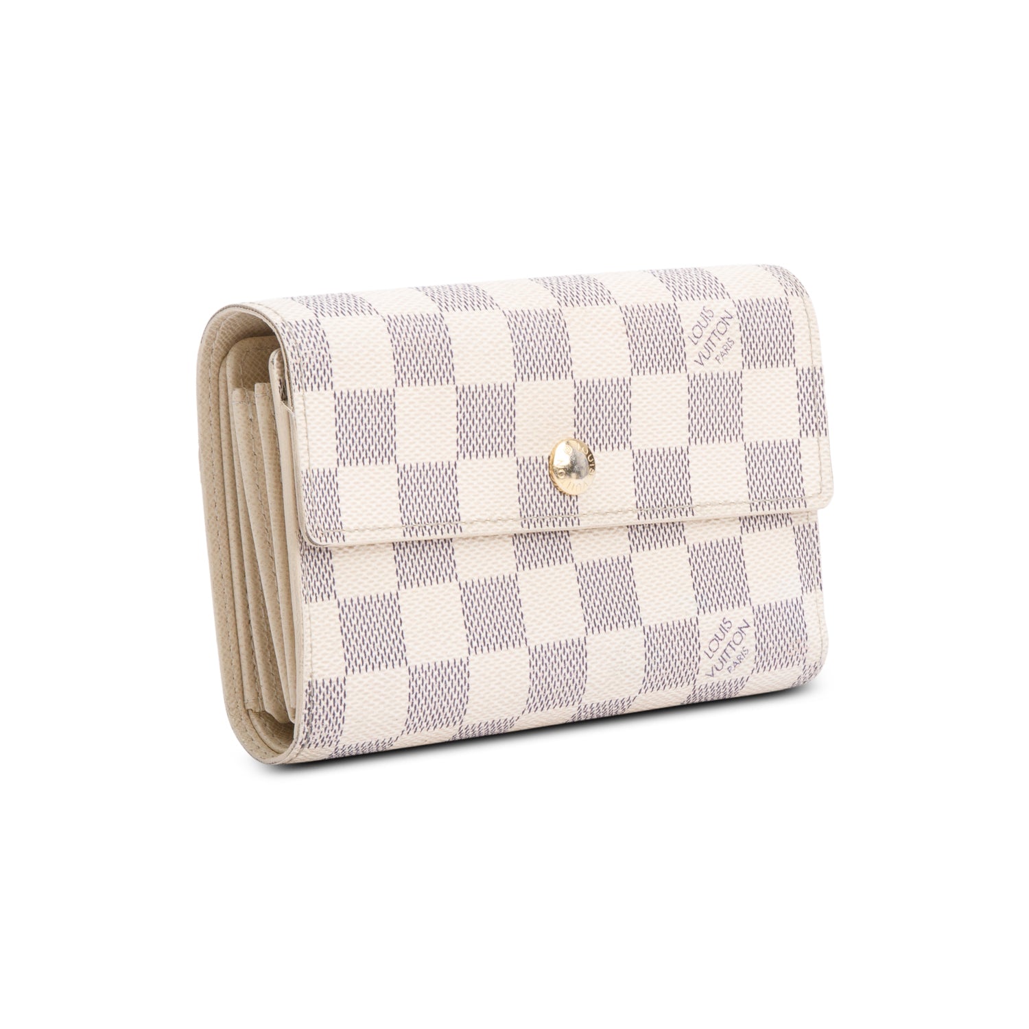Louis Vuitton Damier Azur Alexandra Flap Wallet