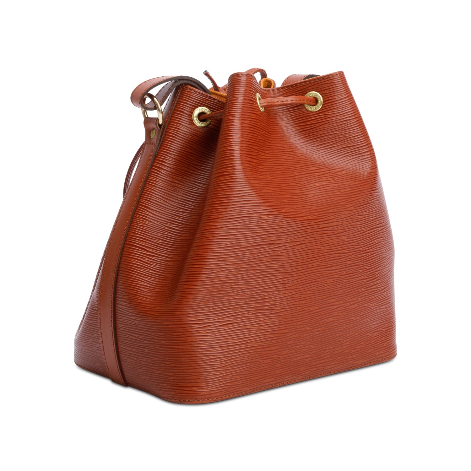 Louis Vuitton Vintage Brown Epi Leather Noe MM