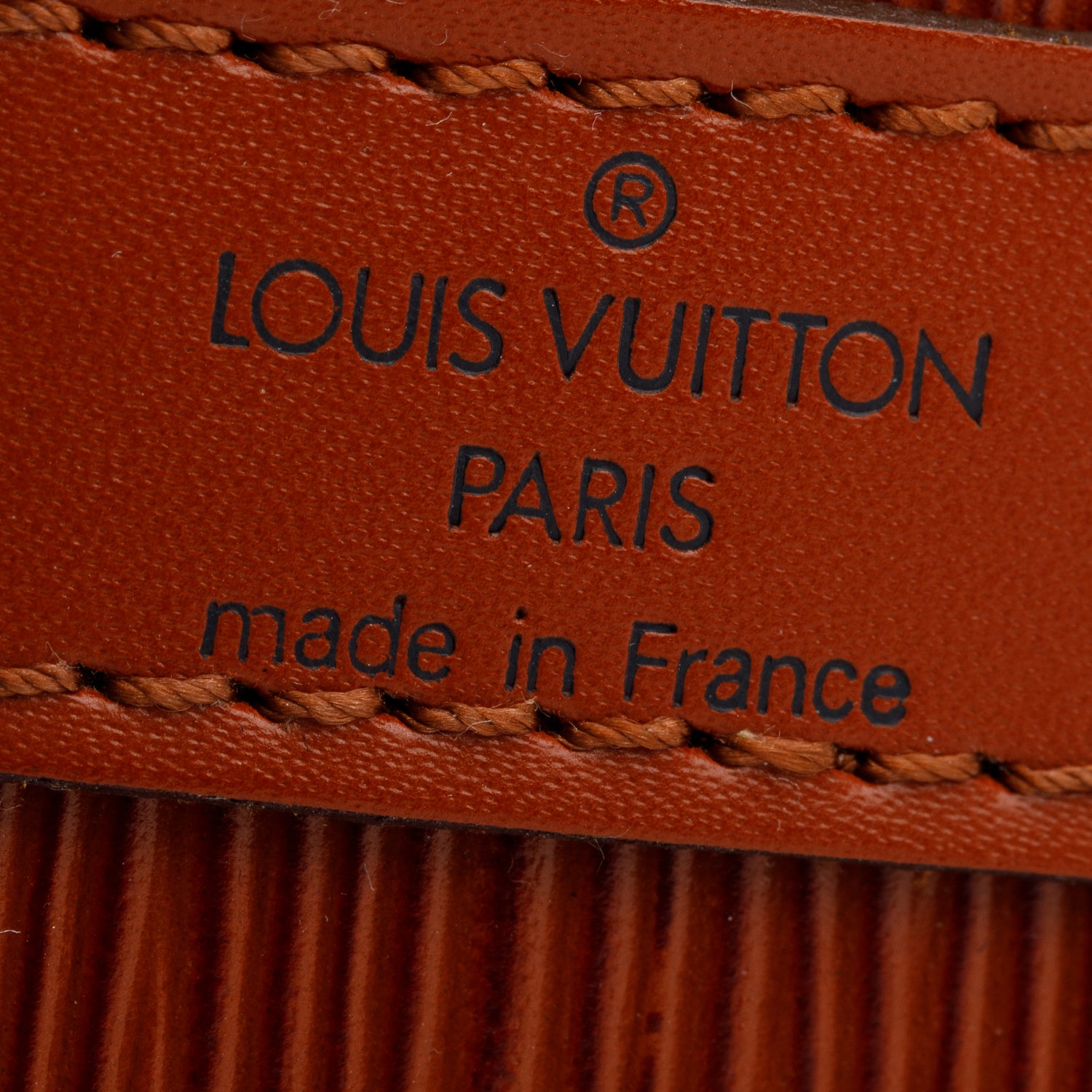 Louis Vuitton Vintage Brown Epi Leather Noe MM