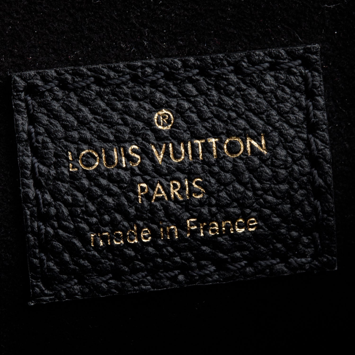 Louis Vuitton Black Monogram Empreinte Leather Tiny Backpack w/ Box