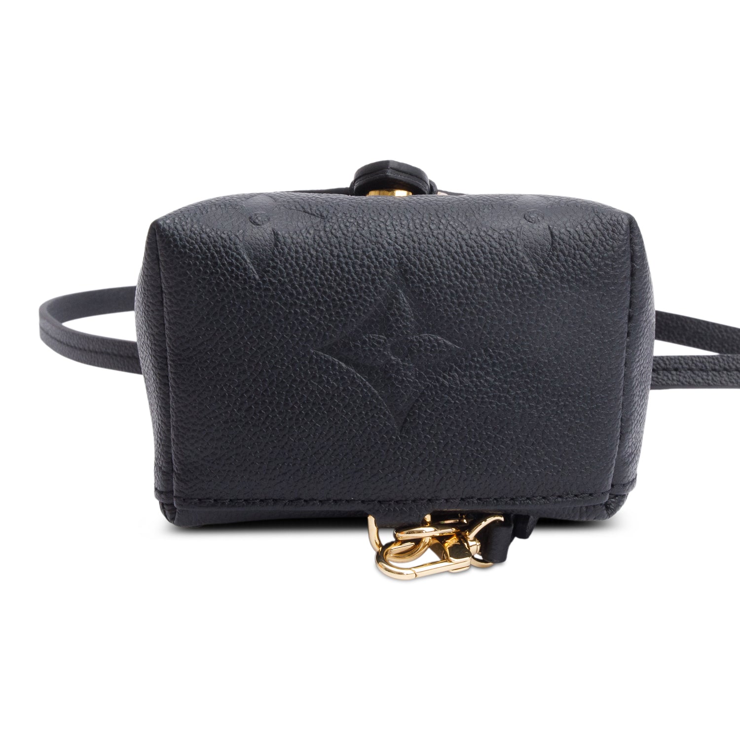 Louis Vuitton Black Monogram Empreinte Leather Tiny Backpack w/ Box