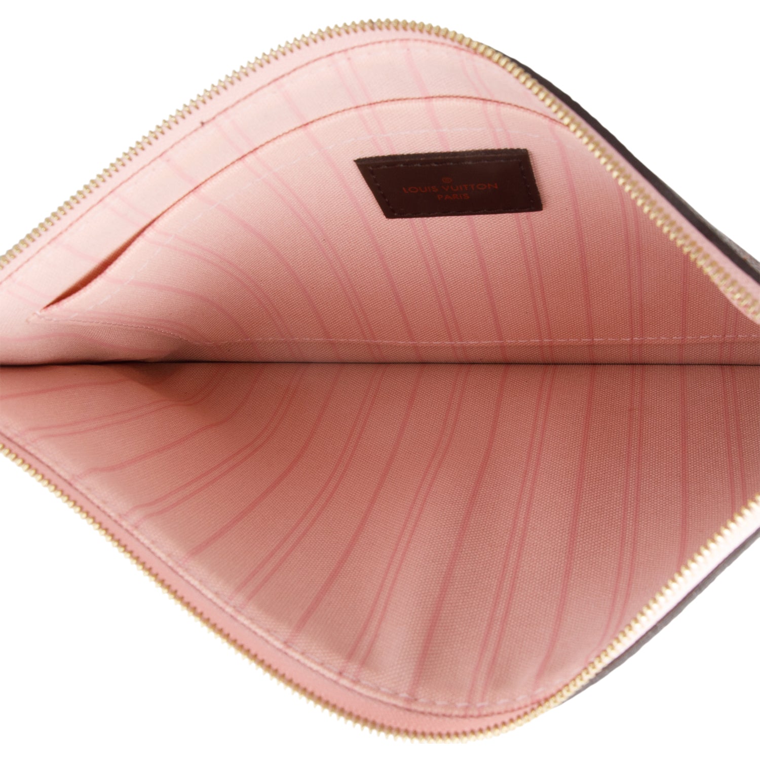 Louis Vuitton Damier Ebene Neverfull Pochette