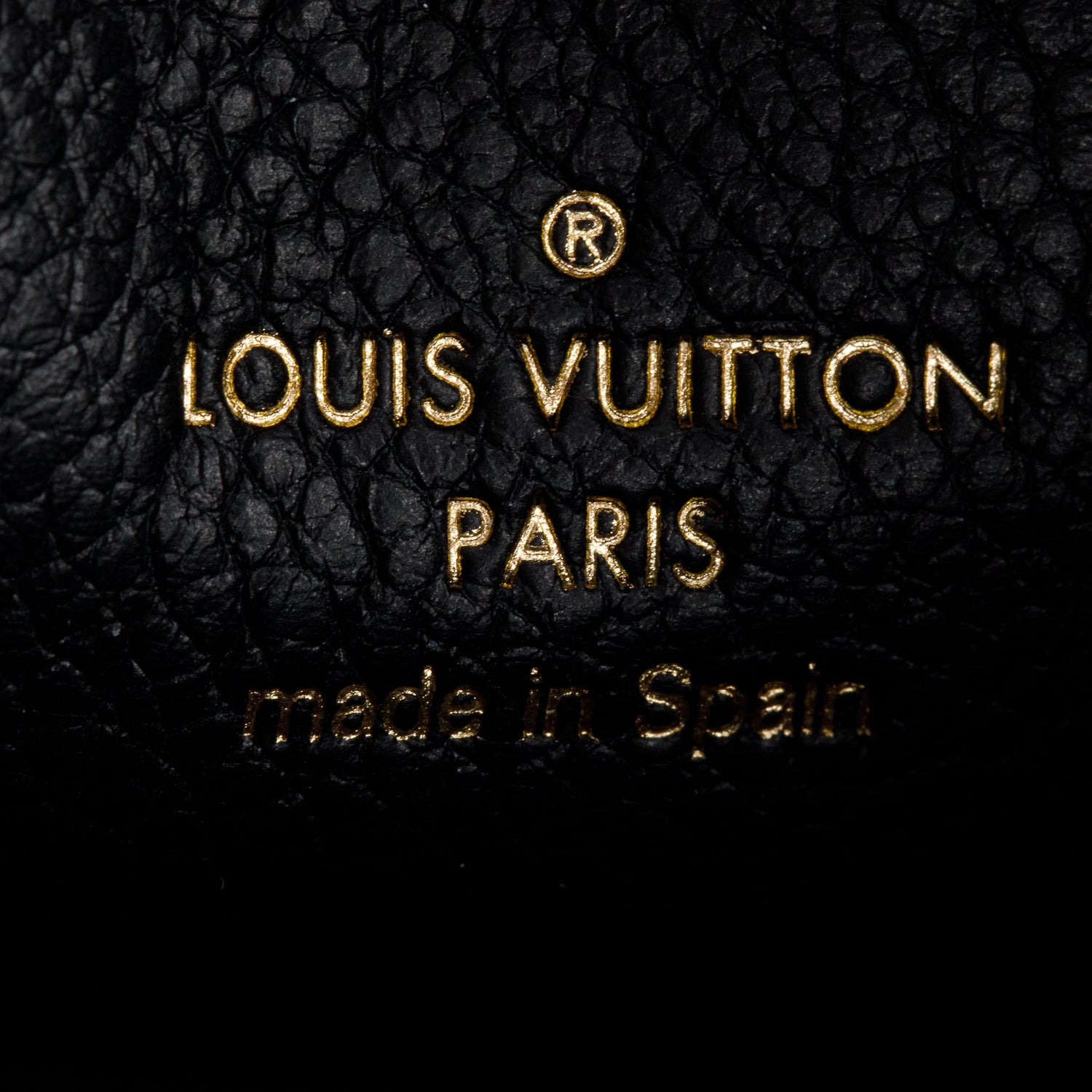 Louis Vuitton Black Monogram Empreinte Double Zip Pochette w/ Strap