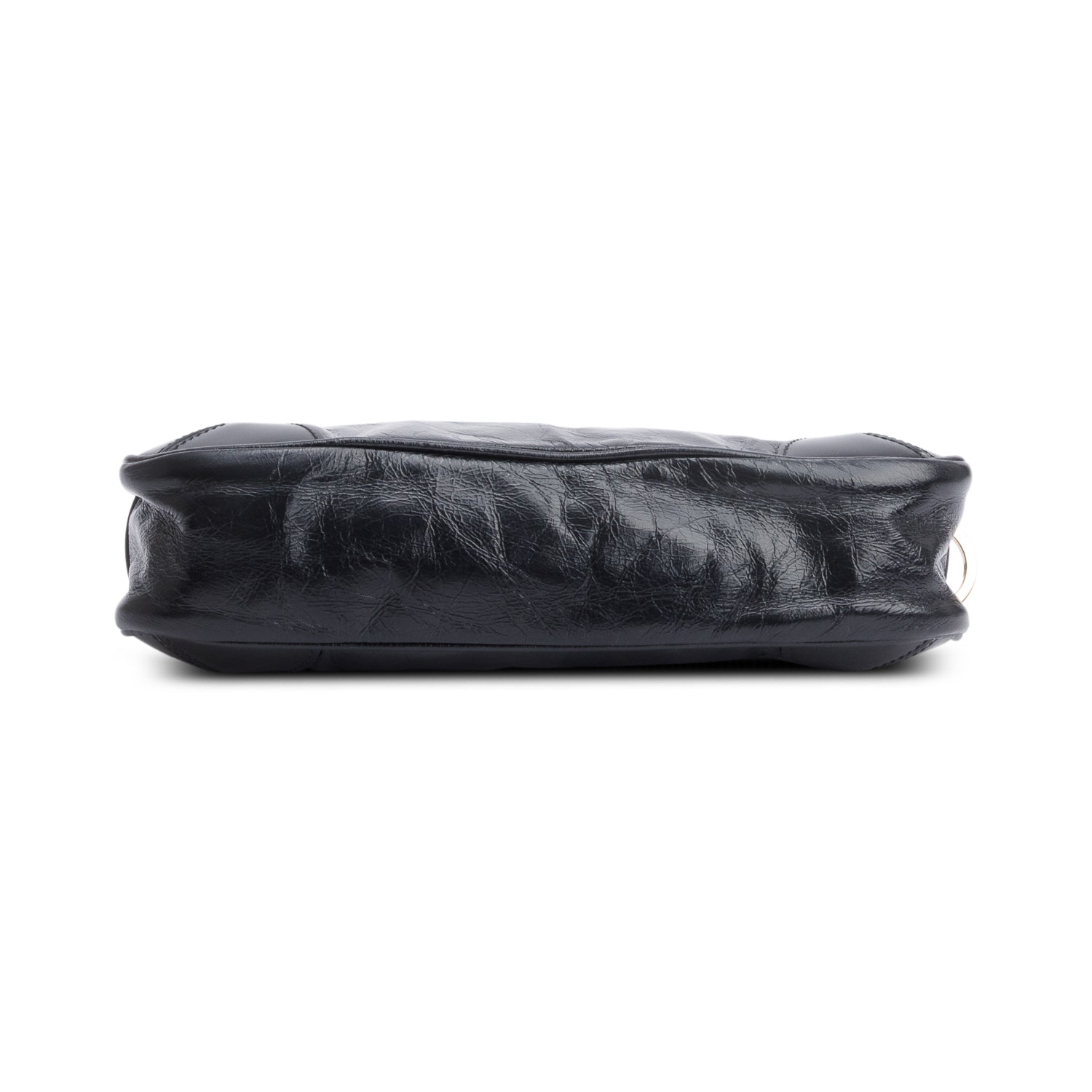 Prada Black Re-Edition 2002 Small Leather Shoulder Bag
