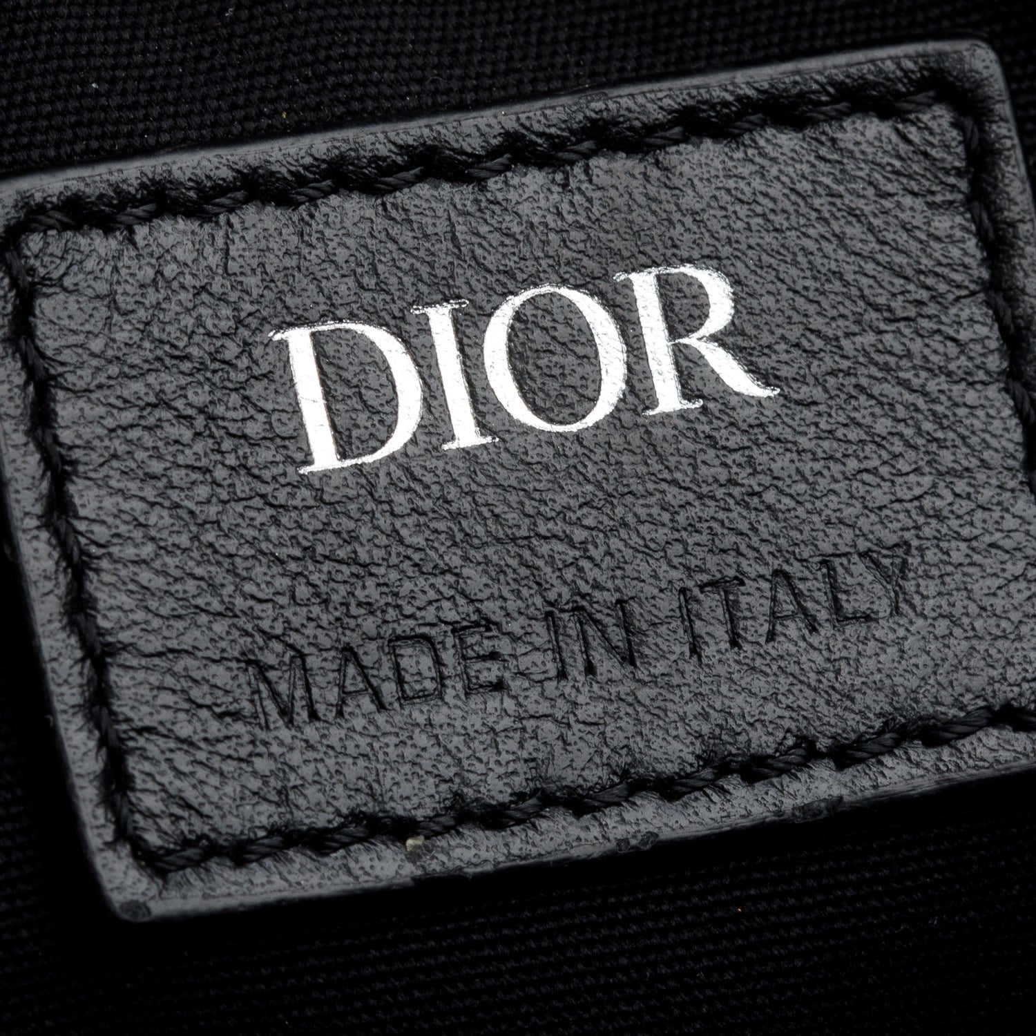 Christian Dior 2021 Black Oblique Galaxy Leather Safari Messenger Bag w/ Box