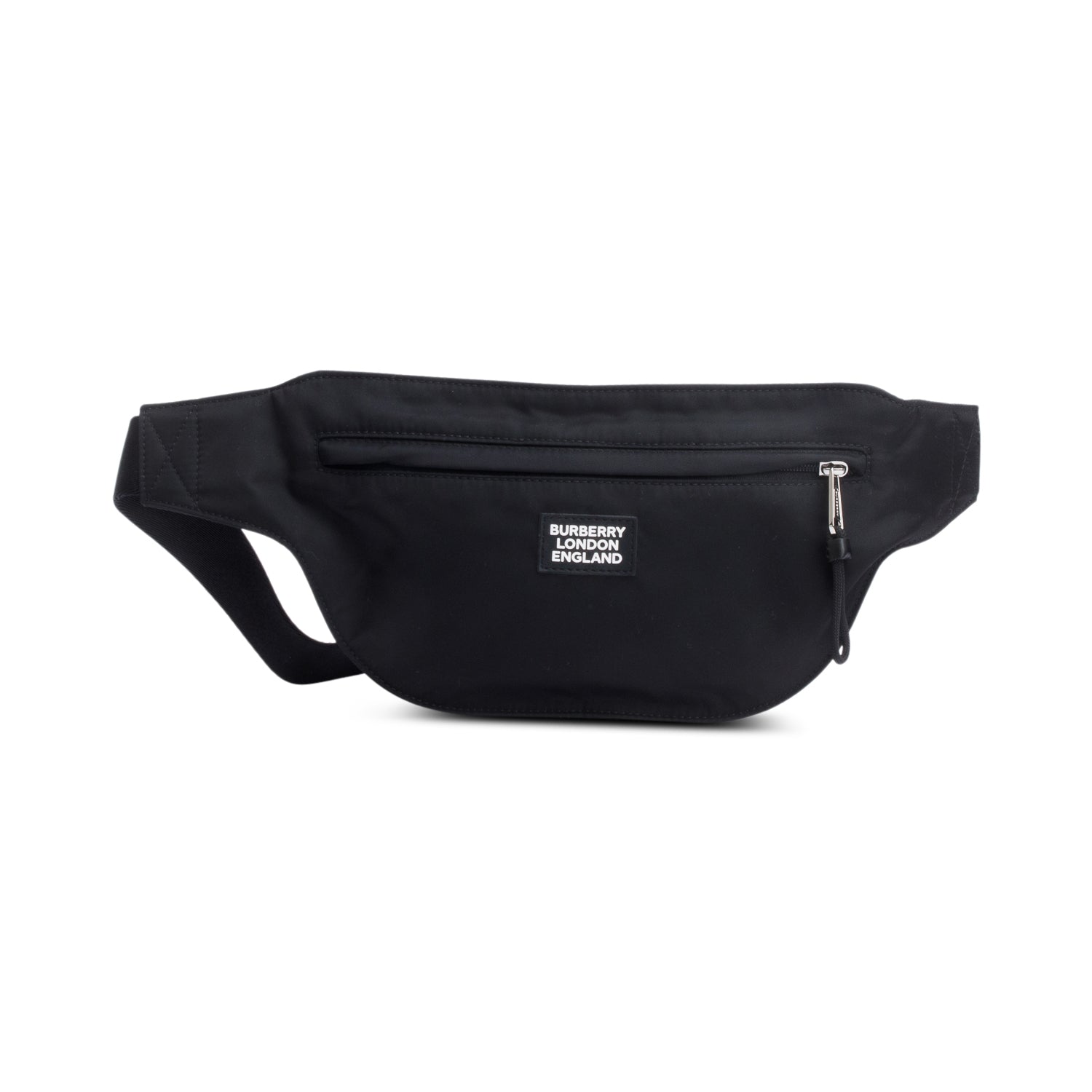 Burberry Black Nylon Logo Belt Bag