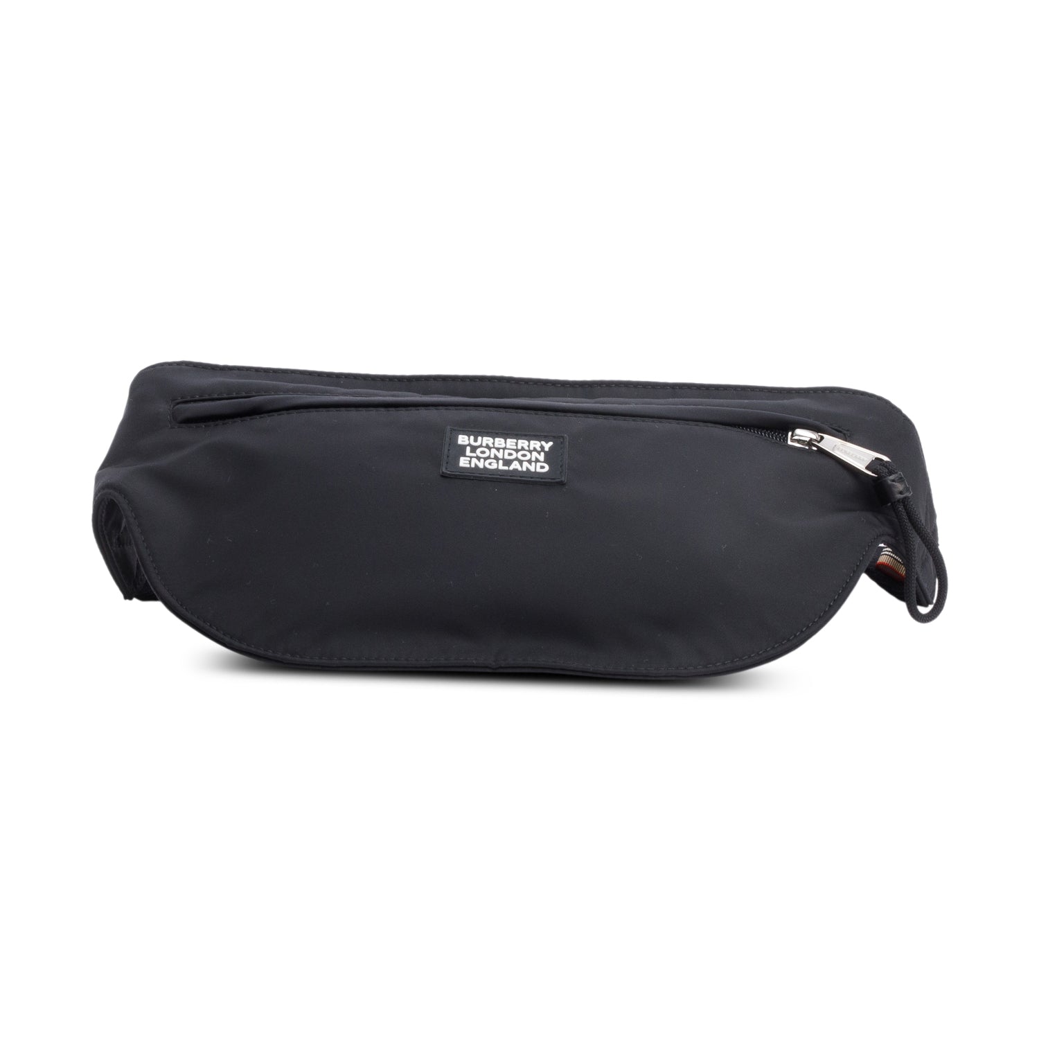 Burberry Black Nylon Logo Belt Bag
