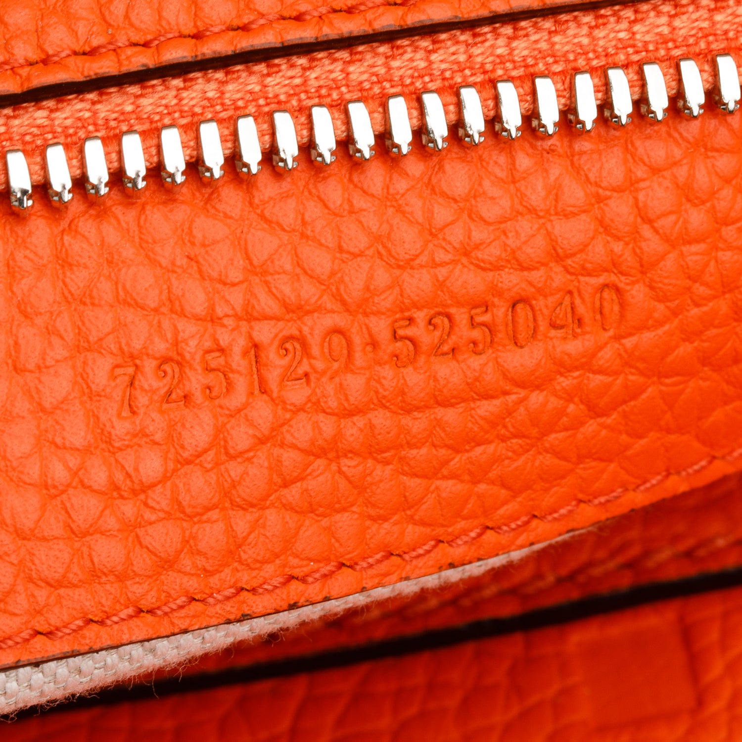 Gucci Orange Jumbo GG Leather Large Duffle Bag w/ Strap