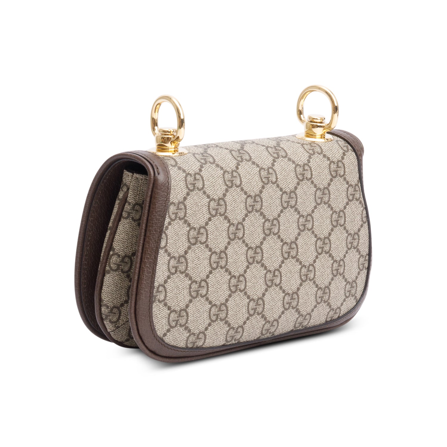 Gucci GG Supreme Mini Blondie Shoulder Bag w/ Strap