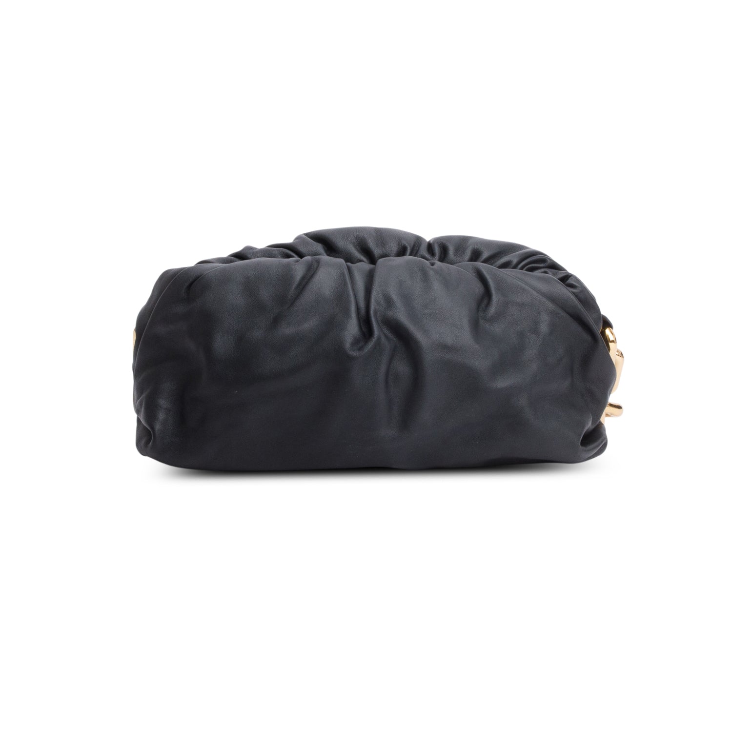 Bottega Veneta Black Nappa Leather The Chain Pouch