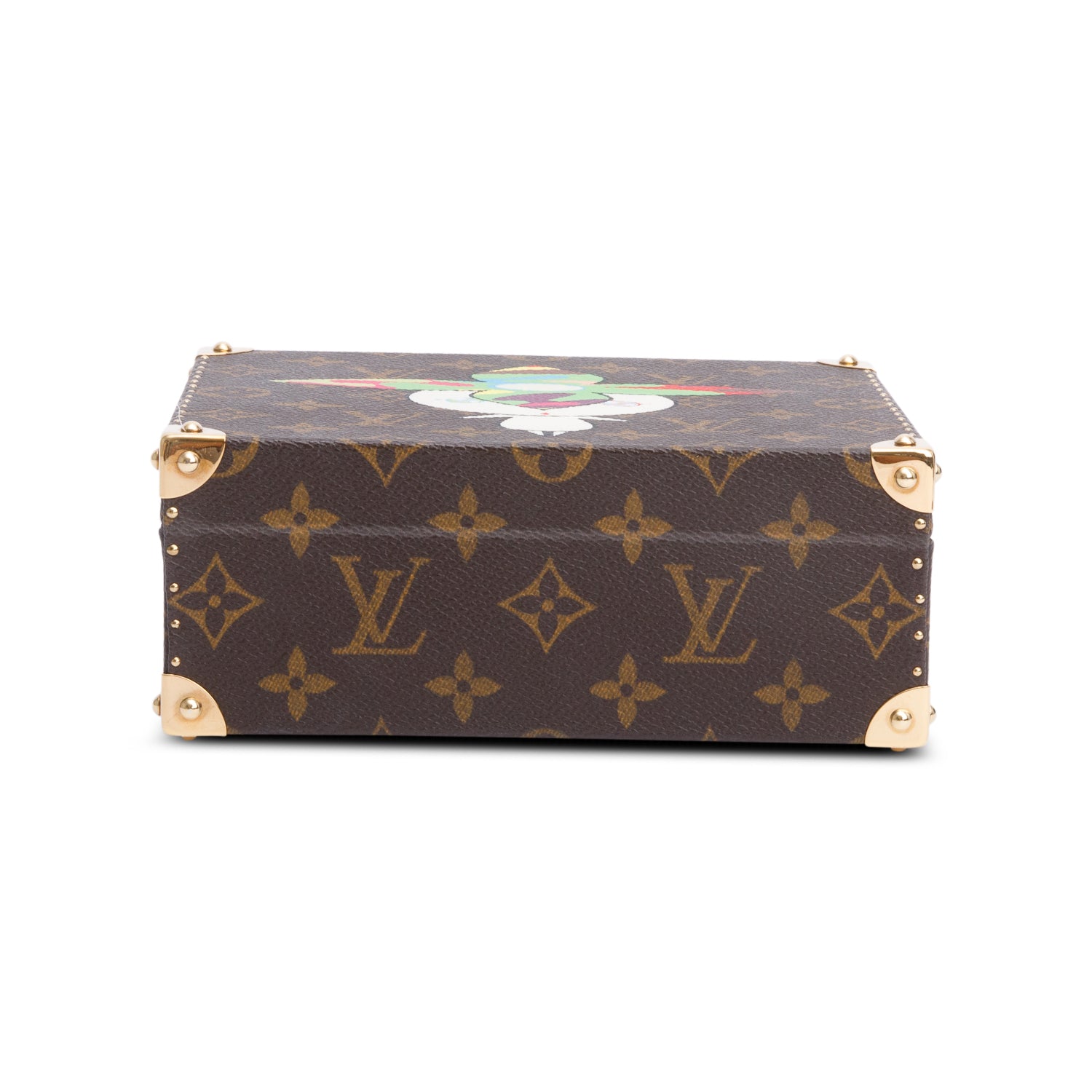 Louis Vuitton X Takashi Murakami Limited Edition Flower Head Monogram Jewelry Box
