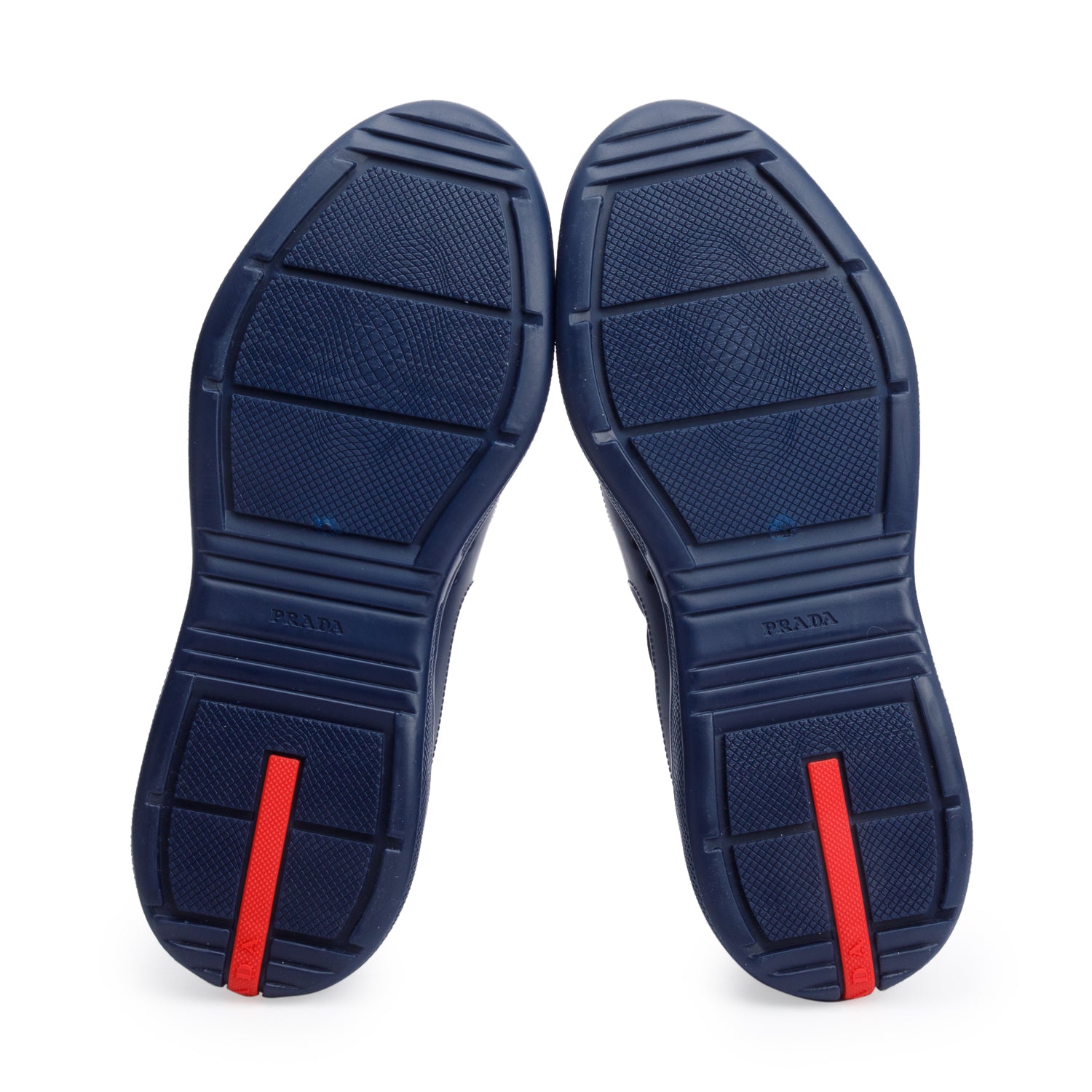 Prada Navy Blue America's Cup Sneakers, Size 41 w/ Box