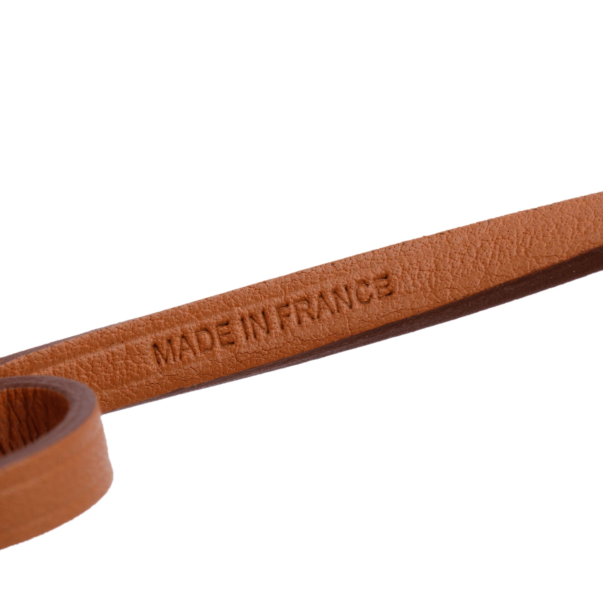 Hermes 2020 Orange Milo Shopping Tote Bag Charm w/ Box