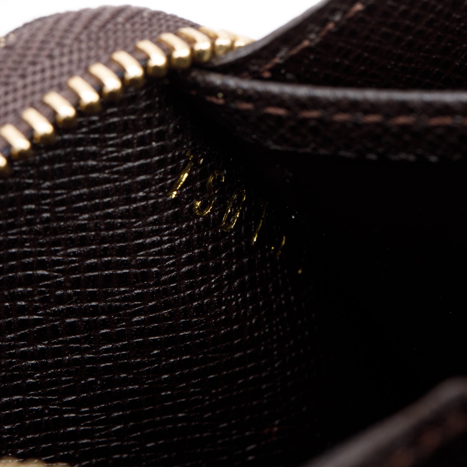 Louis Vuitton Brown Monogram Mini Lin Zippy Coin Purse w/ Box