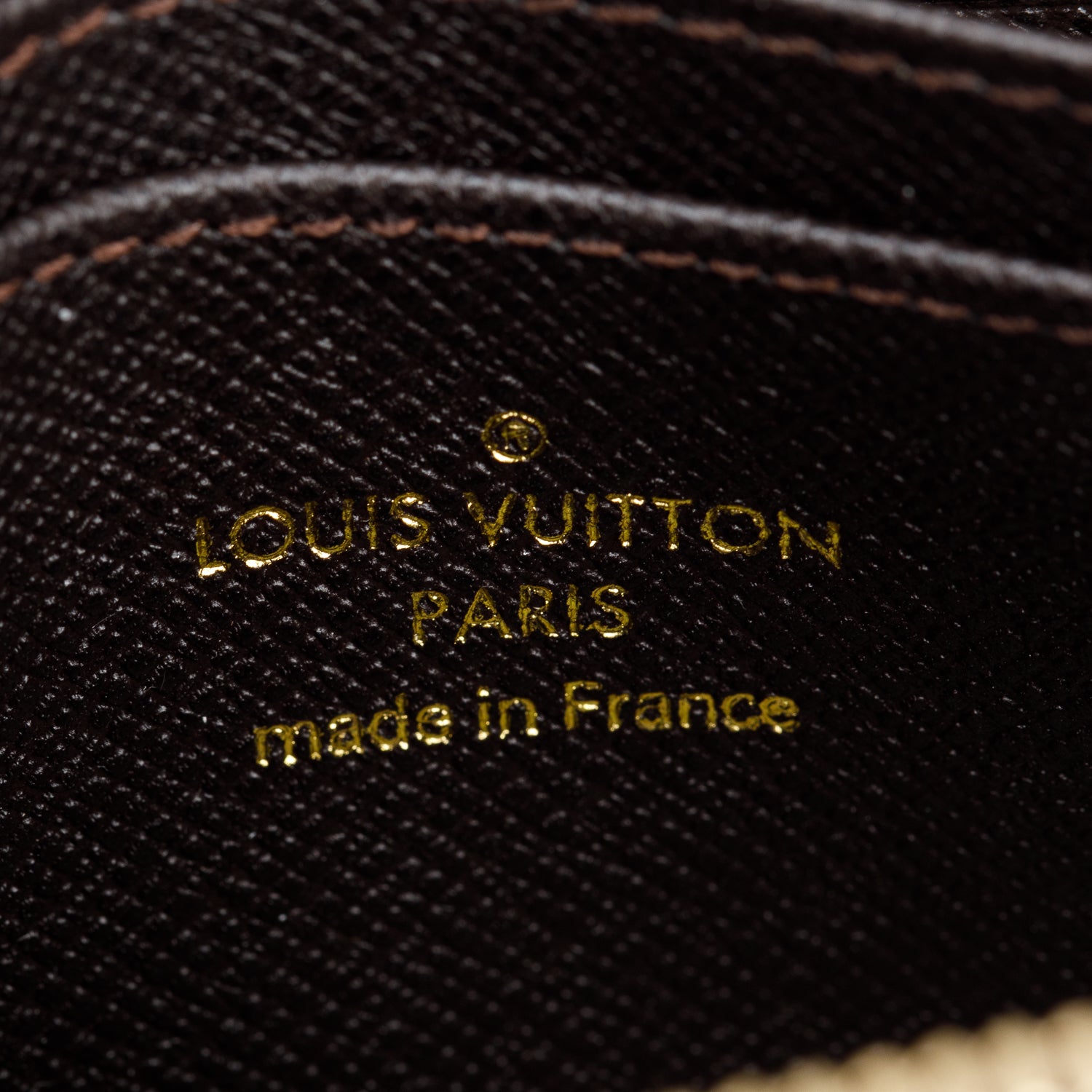 Louis Vuitton Brown Monogram Mini Lin Zippy Coin Purse w/ Box