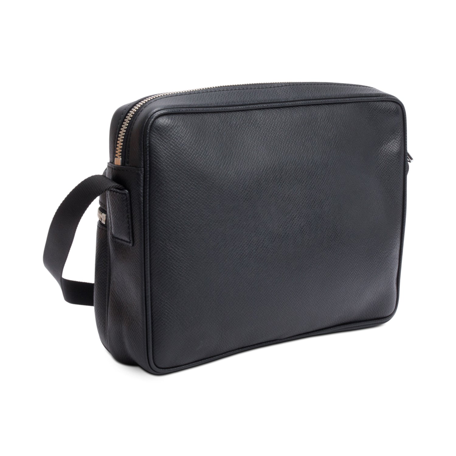 Louis Vuitton Black Taiga Leather Outdoor PM Messenger Bag w/ Box