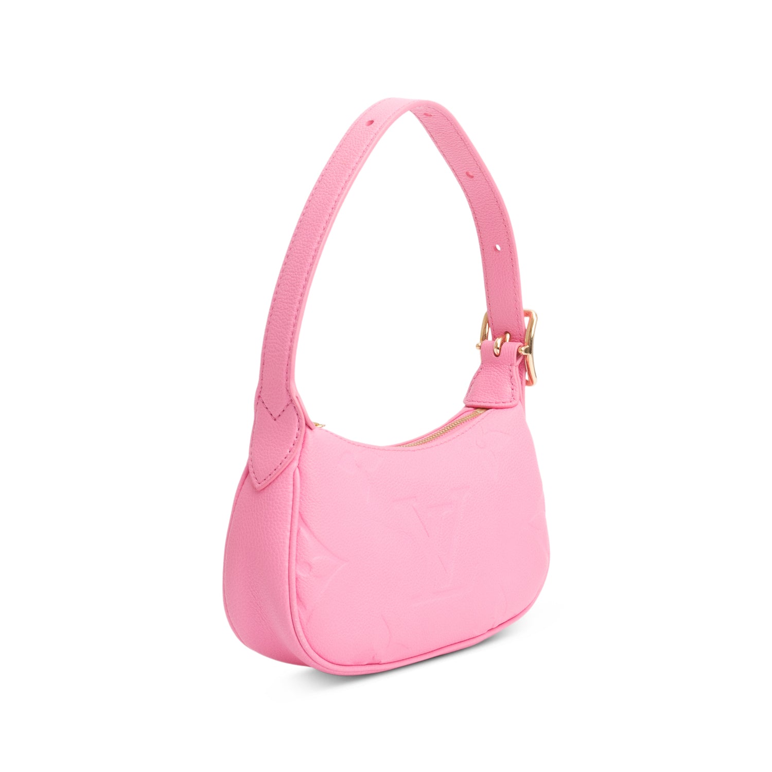 Louis Vuitton Pink Monogram Giant Empreinte Leather Mini Moon w/ Box