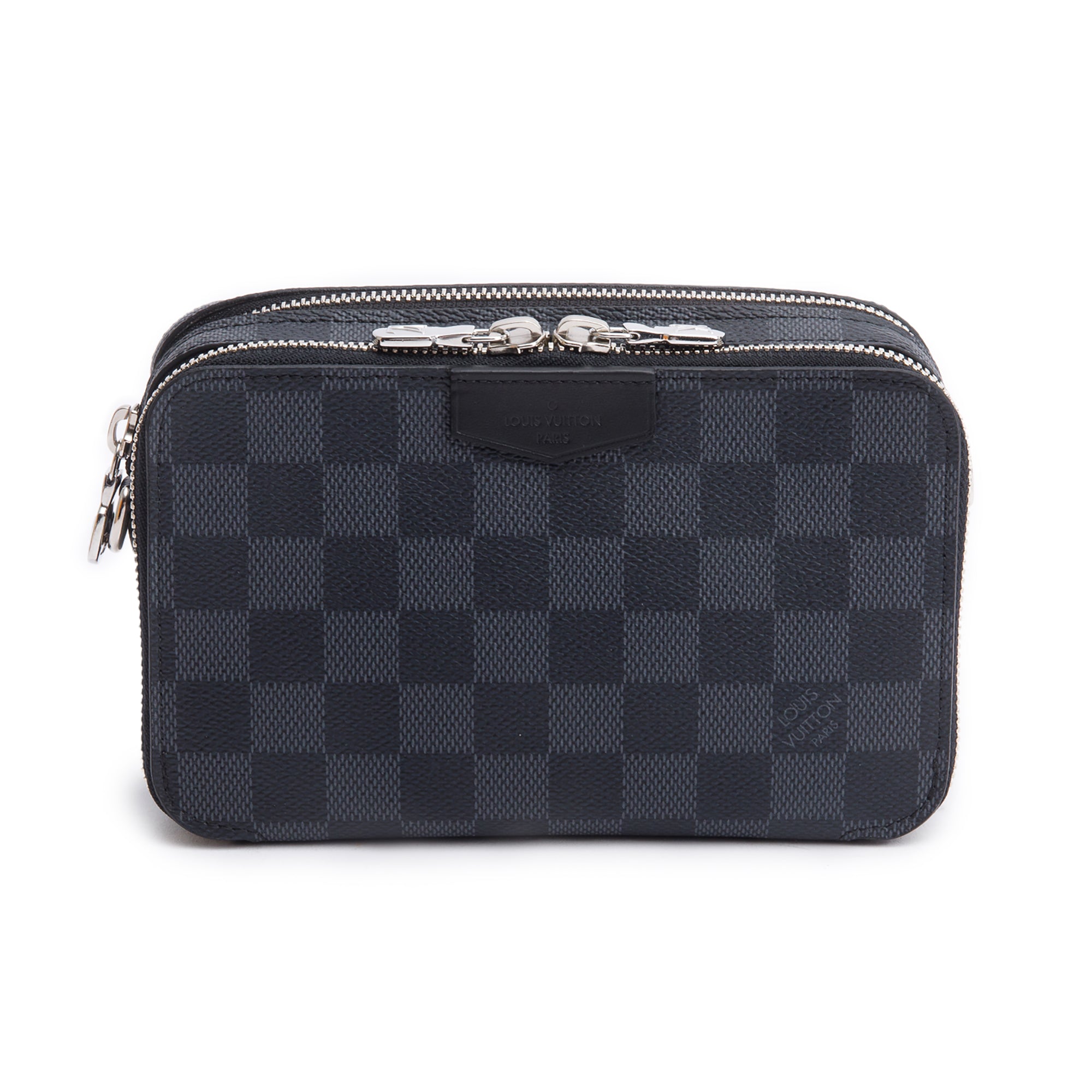 Louis Vuitton Damier Graphite Alpha Wearable Wallet Crossbody w/ Box