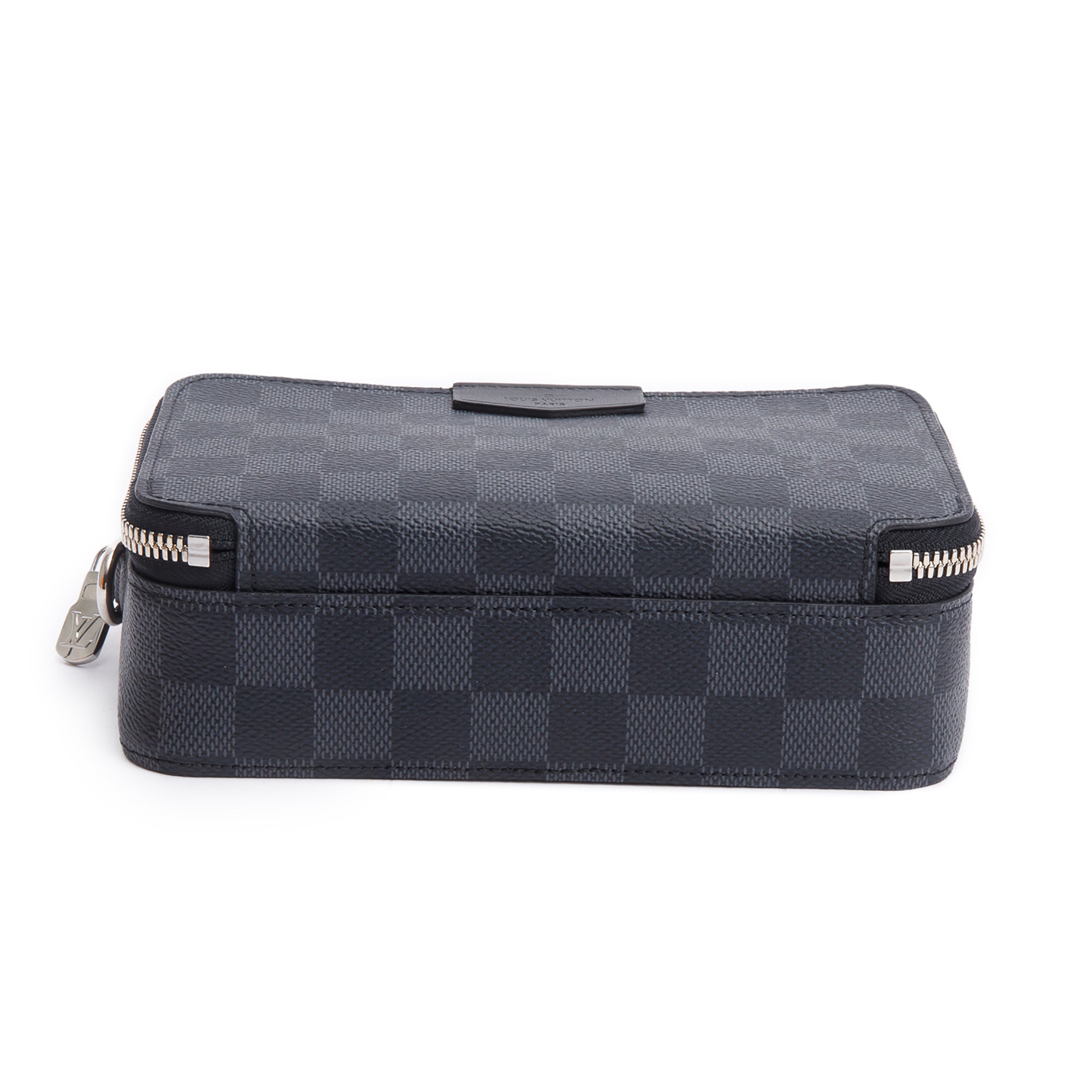 Louis Vuitton Damier Graphite Alpha Wearable Wallet Crossbody w/ Box