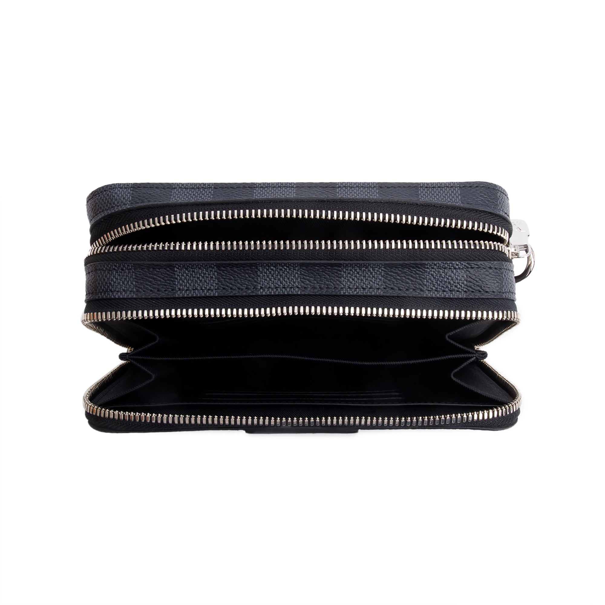 Louis Vuitton Damier Graphite Alpha Wearable Wallet Crossbody w/ Box