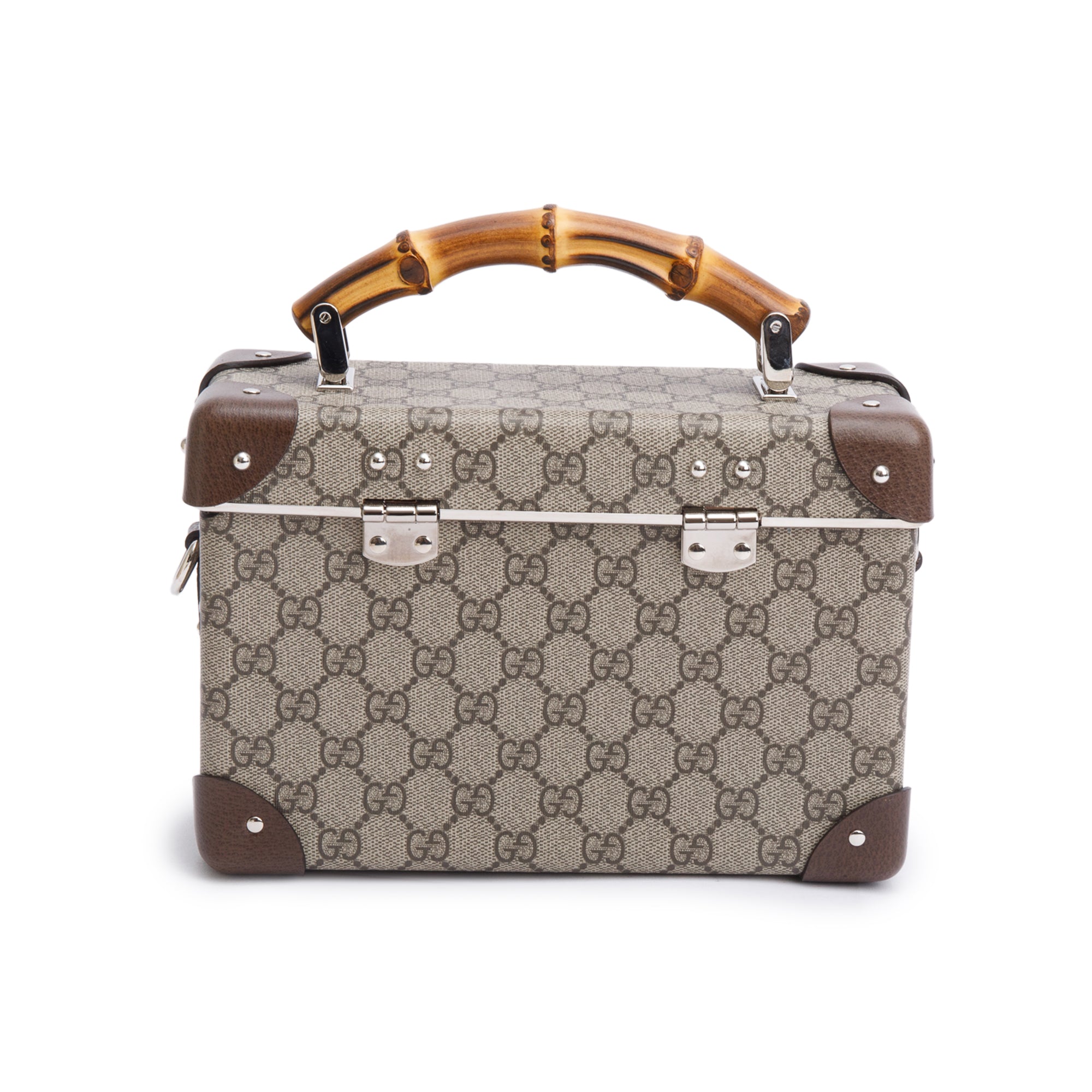 Gucci GG Supreme Globe Trotter Beauty Case w/ Receipt