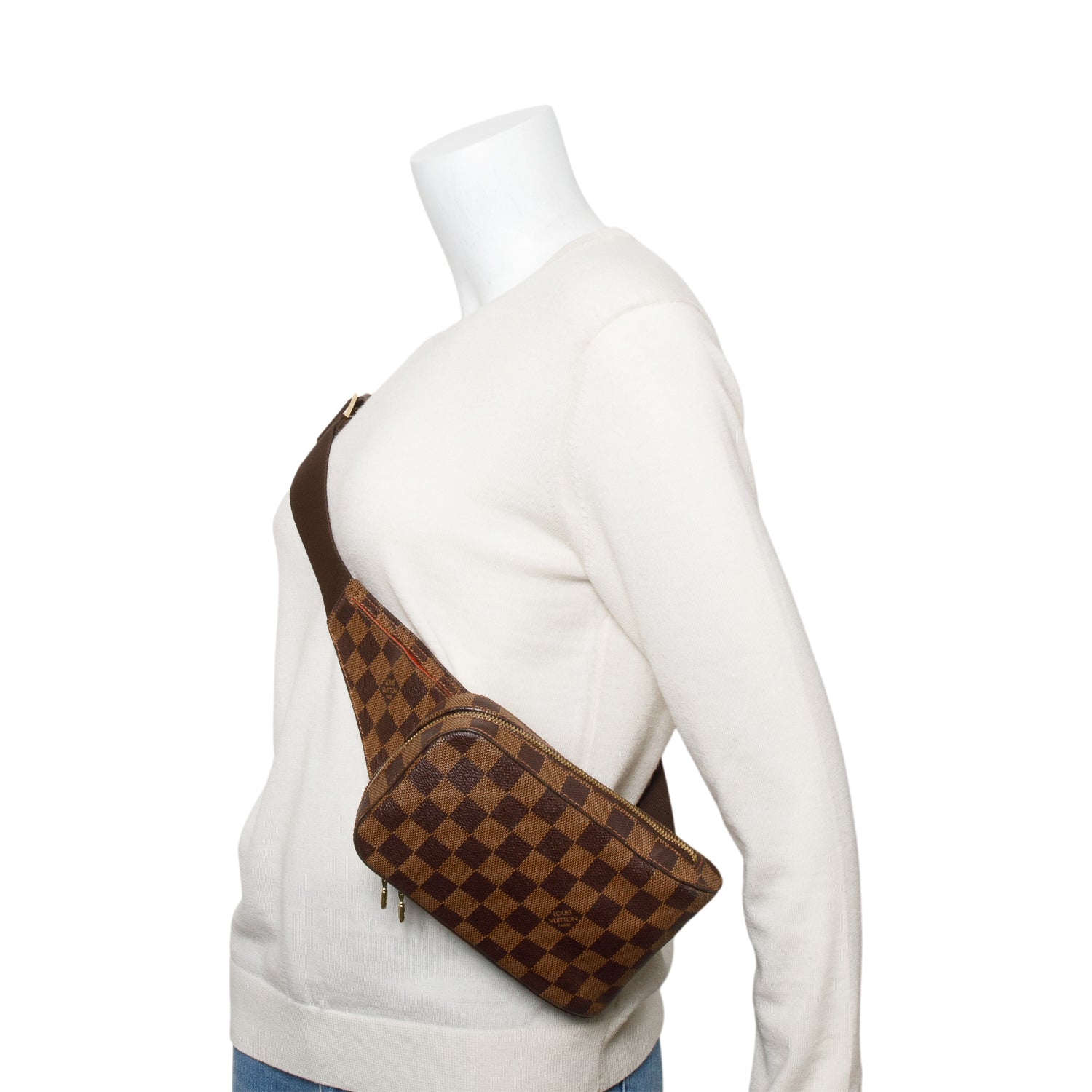Louis Vuitton Damier Ebene Geronimos Waist Bag