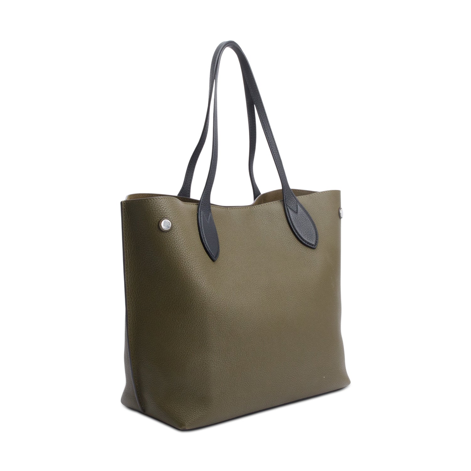 Louis Vuitton Olive Green Taurillon Leather LockMe Tote