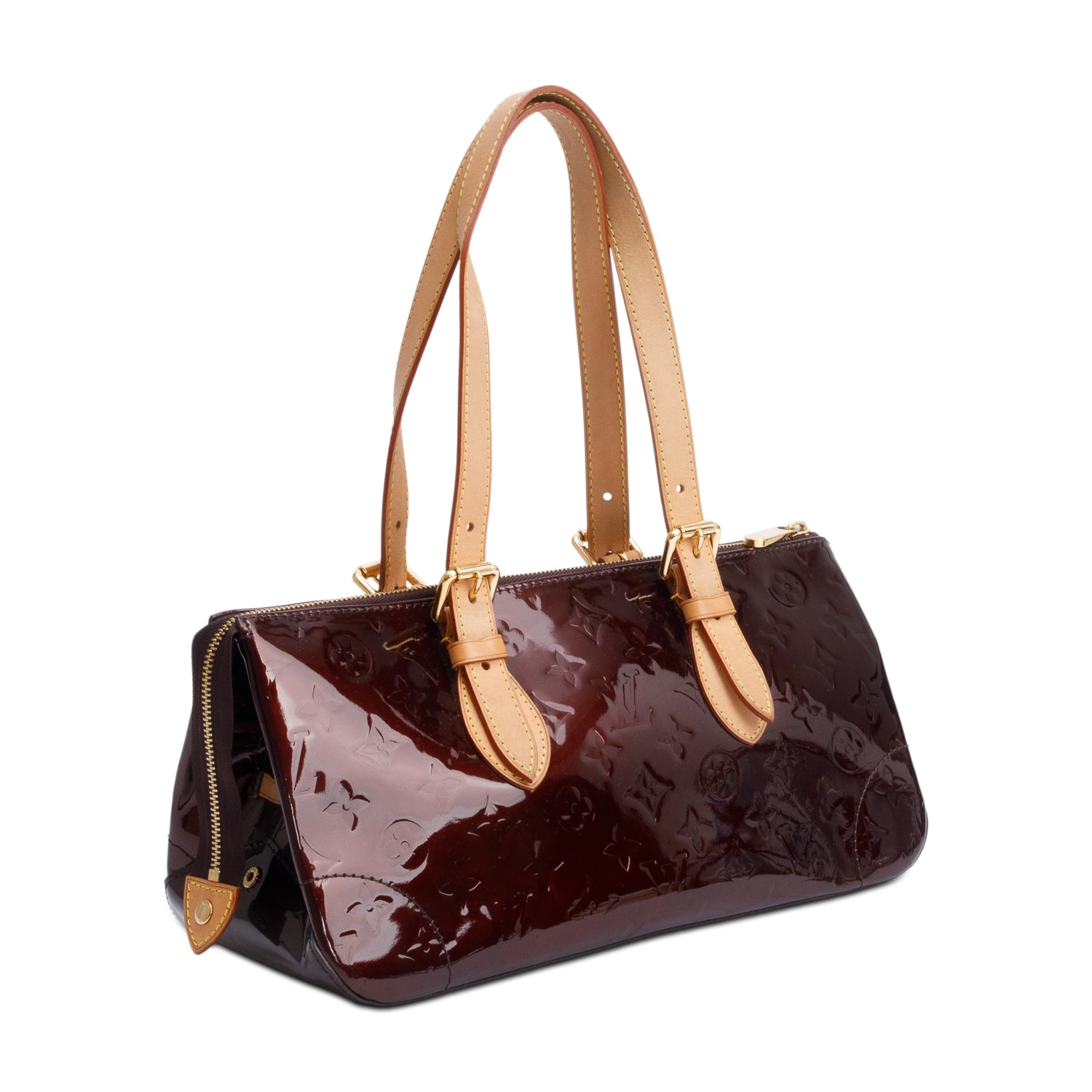 Louis Vuitton Amarante Monogram Vernis Rosewood Avenue Bag