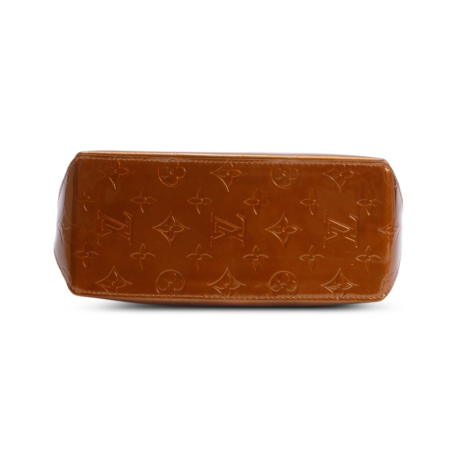 Louis Vuitton Brown Monogram Vernis Reade PM